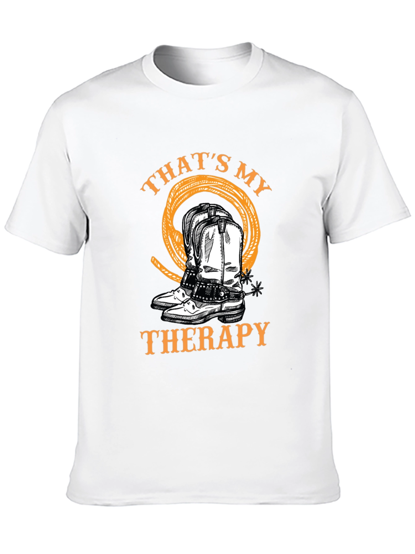 Cowboy Boots Therapy T-Shirt