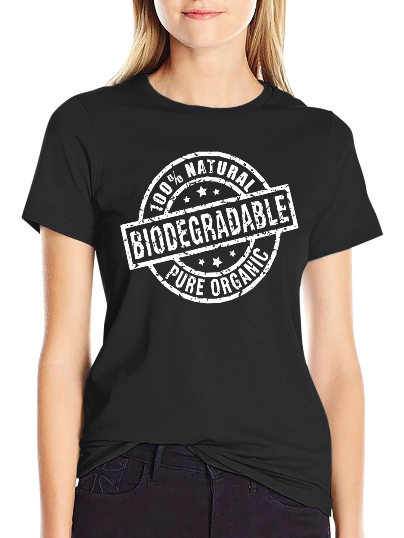 Biodegradable T-Shirt - Organic & Natural