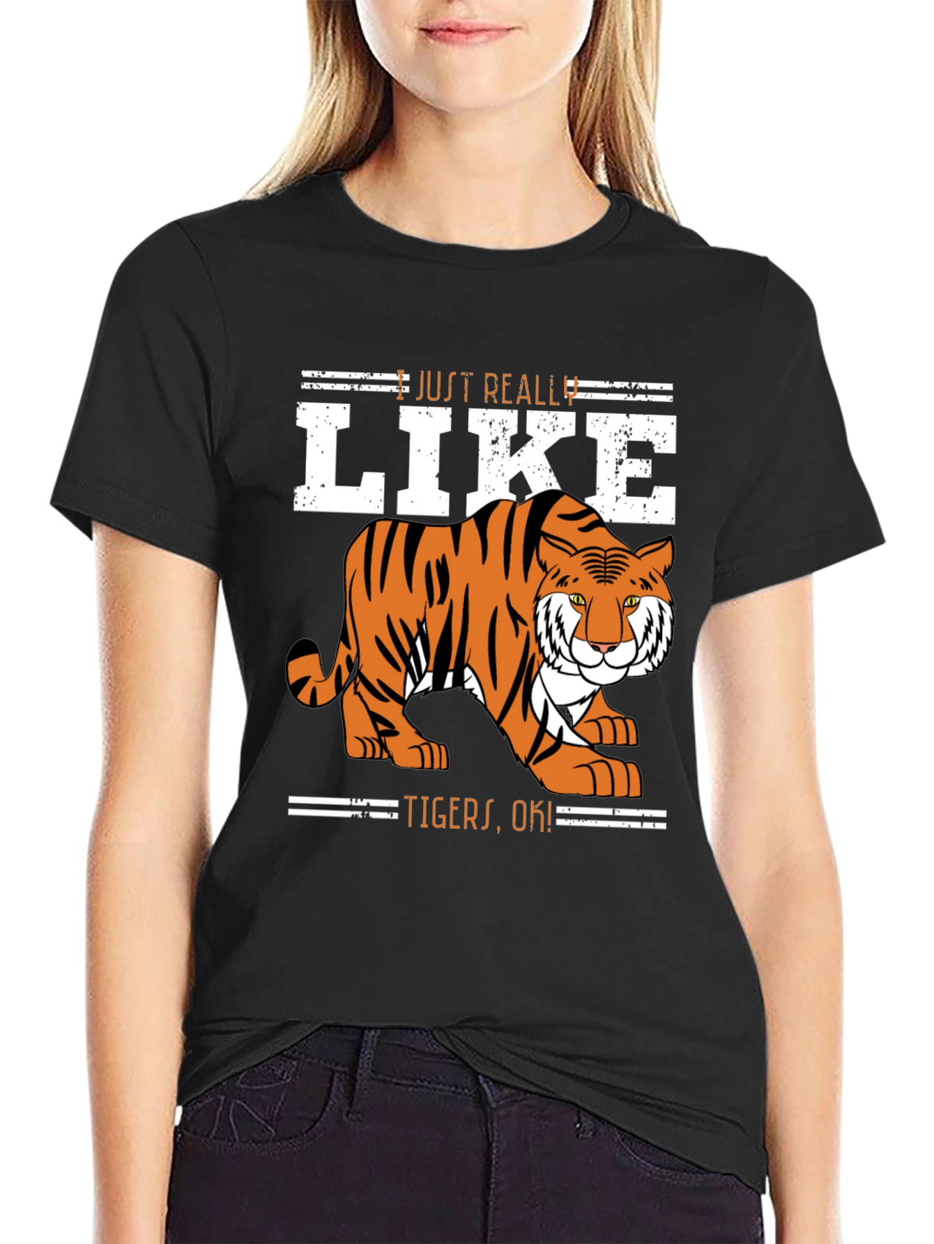Just Really Like Tigers T-Shirt