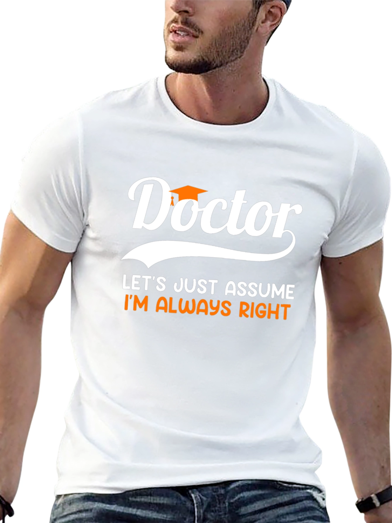 Doctor Always Right Black T-Shirt