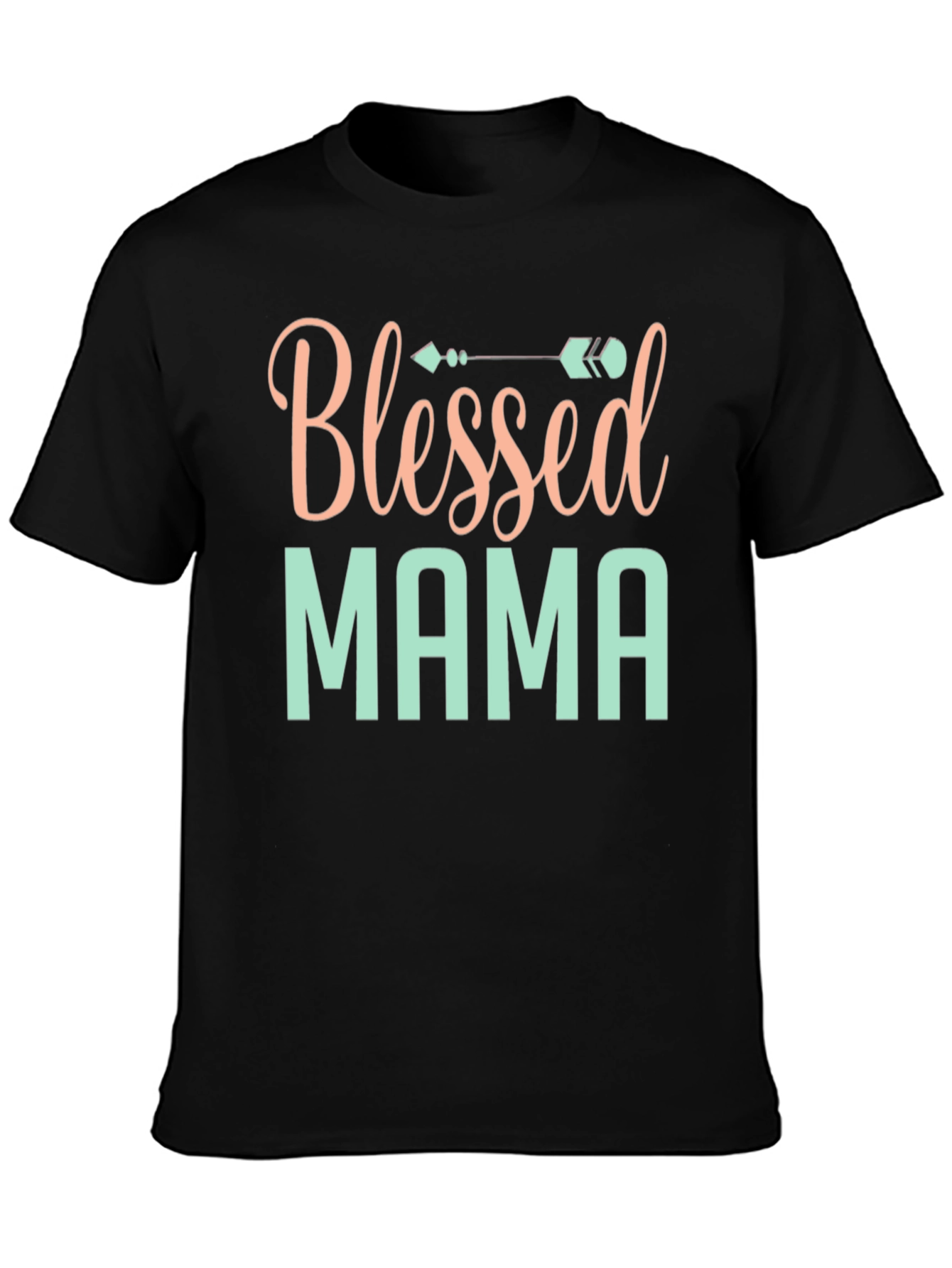 Blessed Mama Graphic T-Shirt - Stylish Comfort