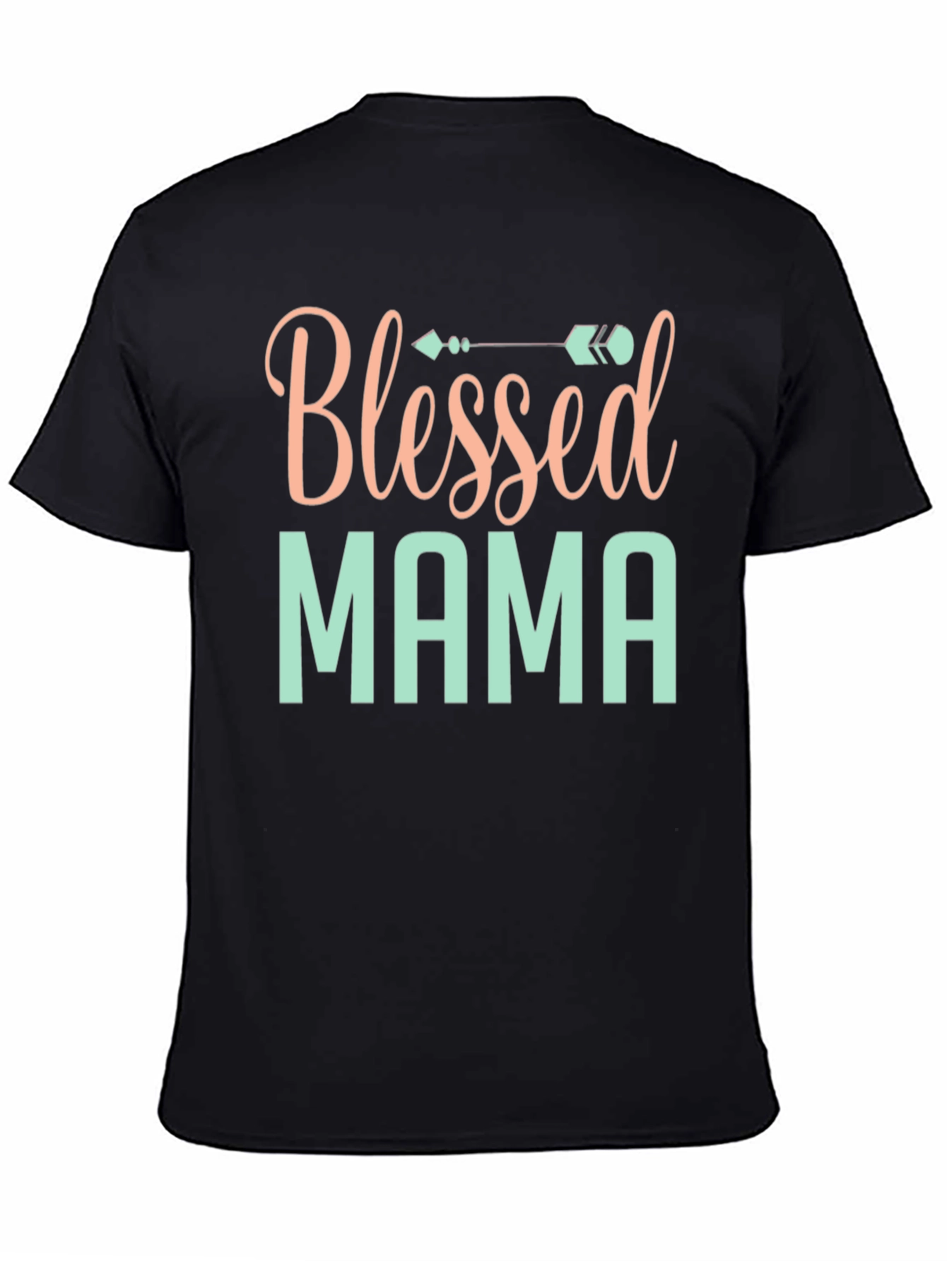 Blessed Mama Graphic T-Shirt - Stylish Comfort
