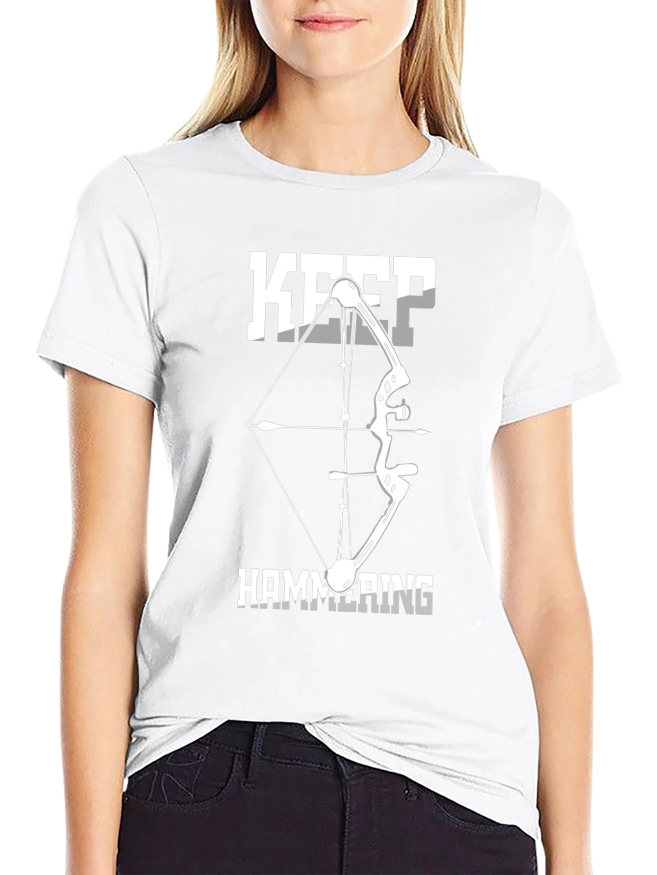 Keep Hammering Bow Hunting T-Shirt