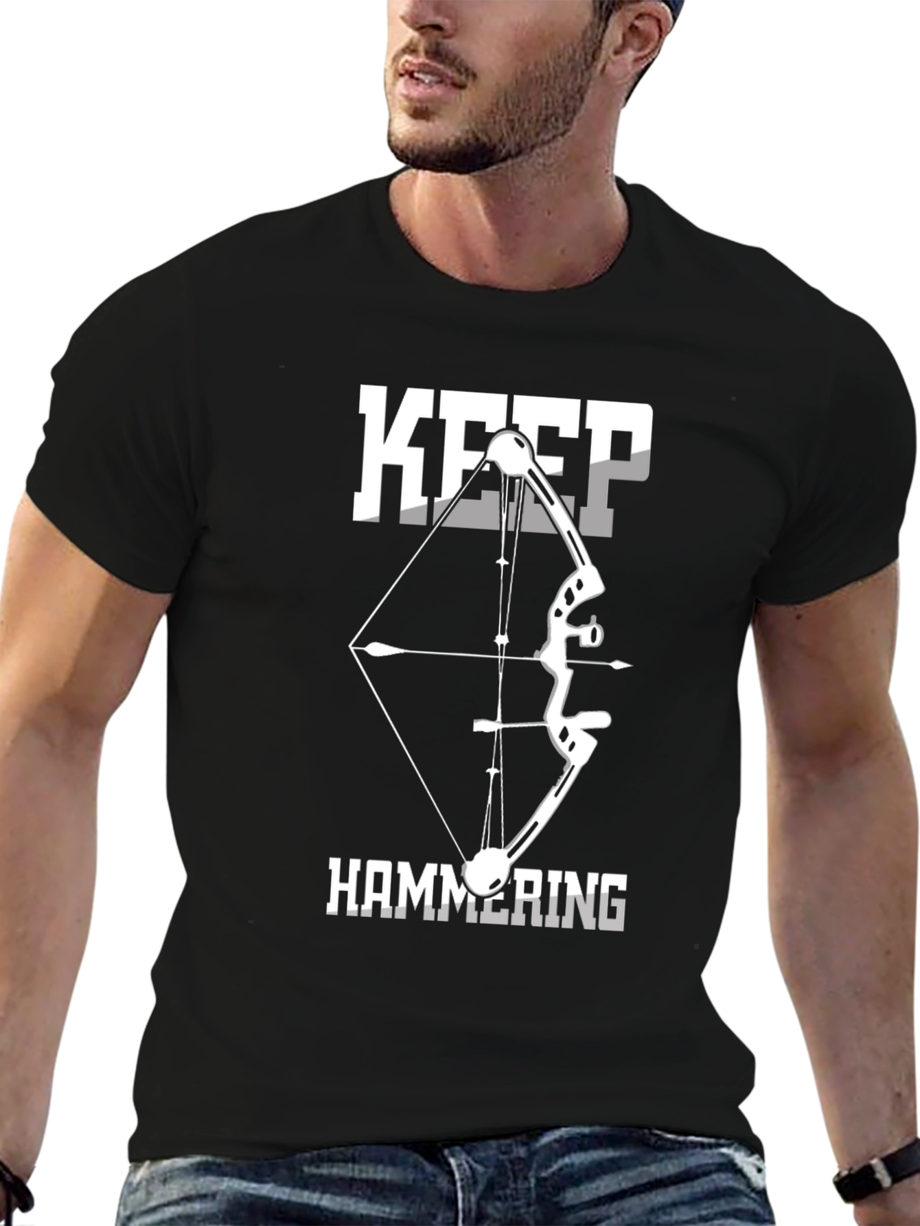 Keep Hammering Bow Hunting T-Shirt
