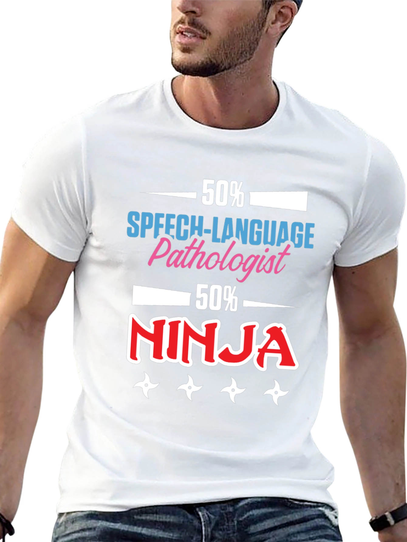 Speech Language Pathologist Ninja T-Shirt