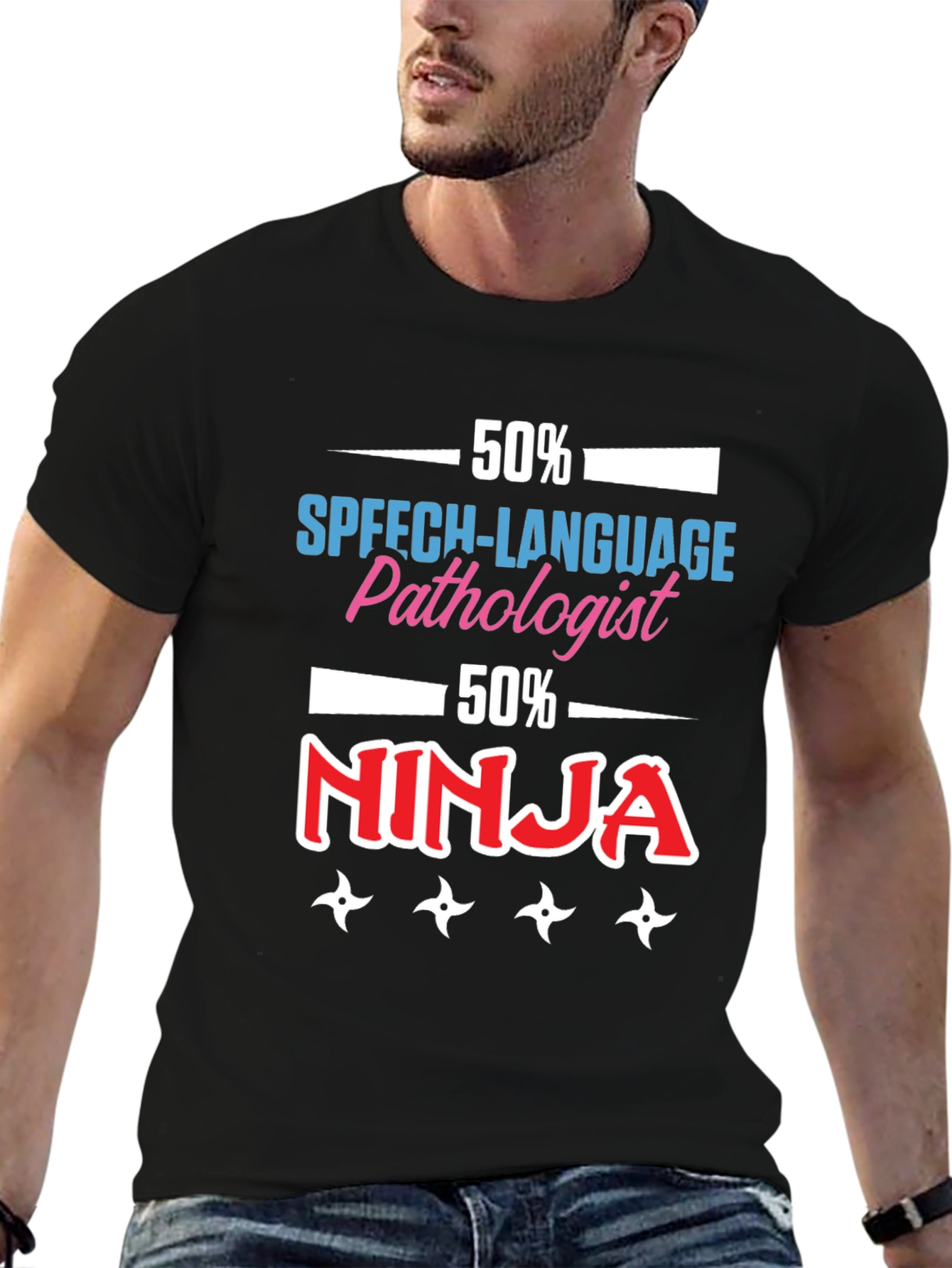 Speech Language Pathologist Ninja T-Shirt