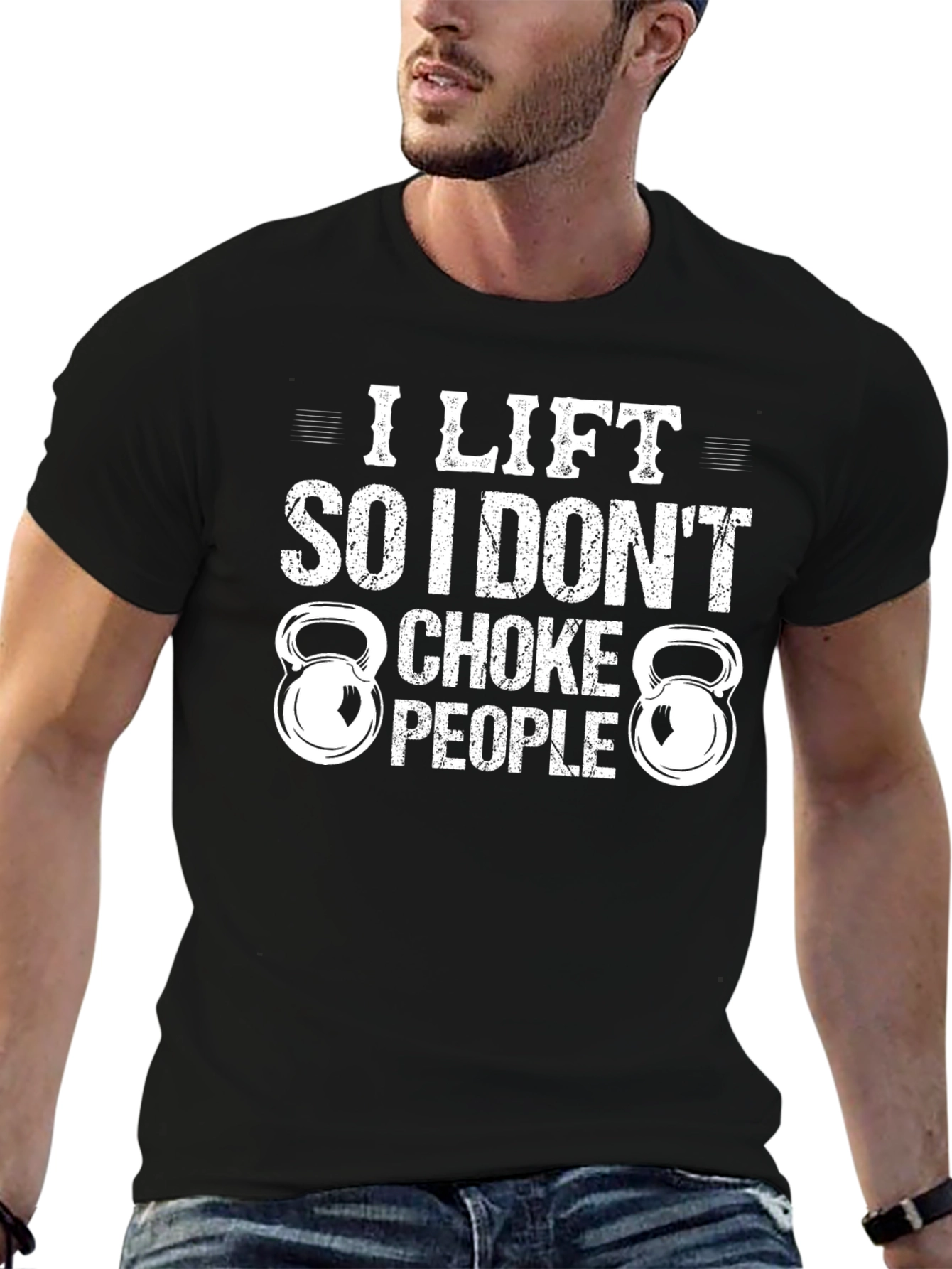 I Lift So I Dont Choke People T-Shirt
