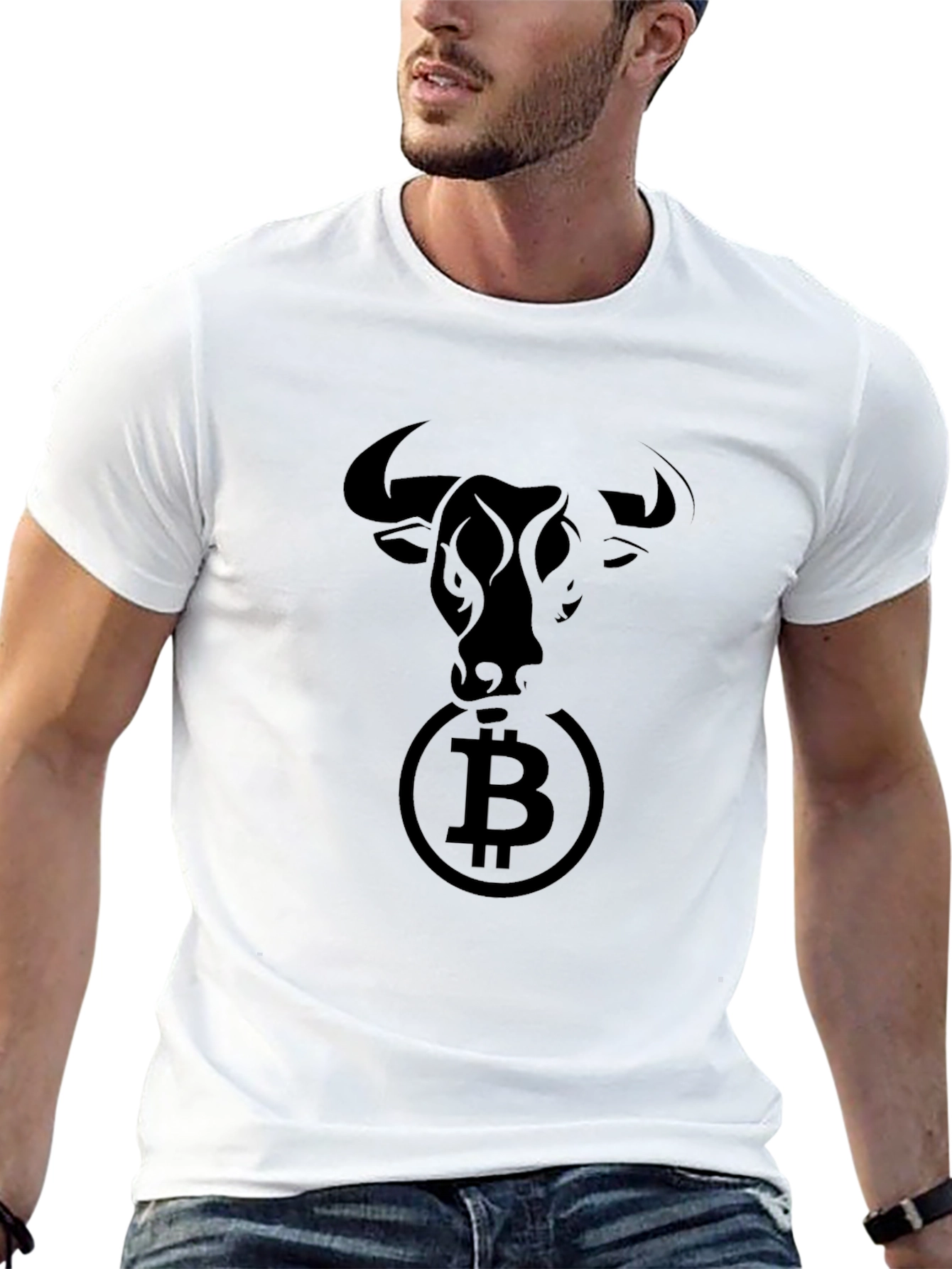 Bull Bitcoin Crypto T-Shirt