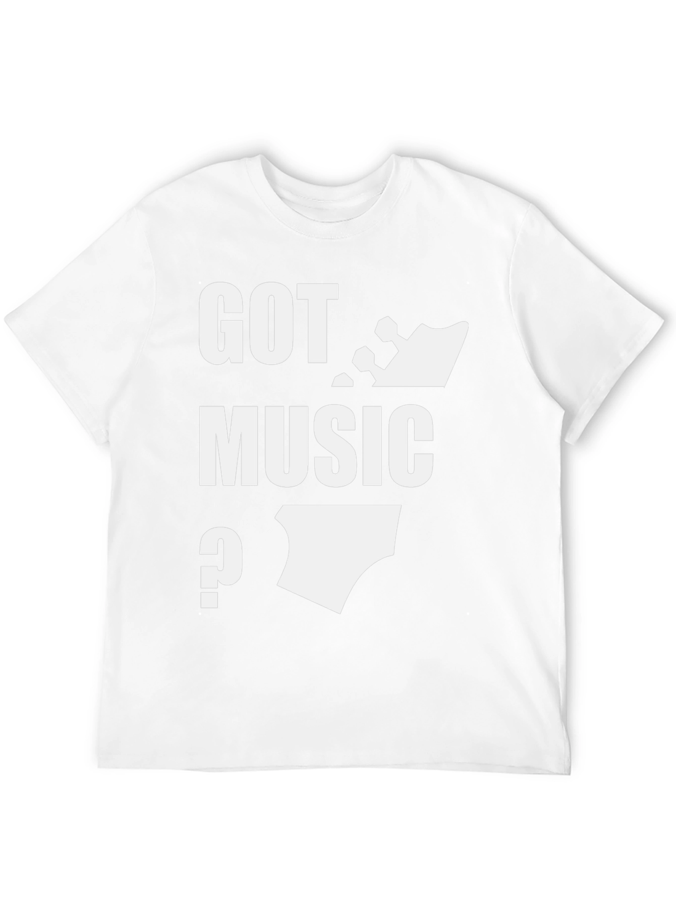 Got Music? Black T-Shirt Graphic Tee