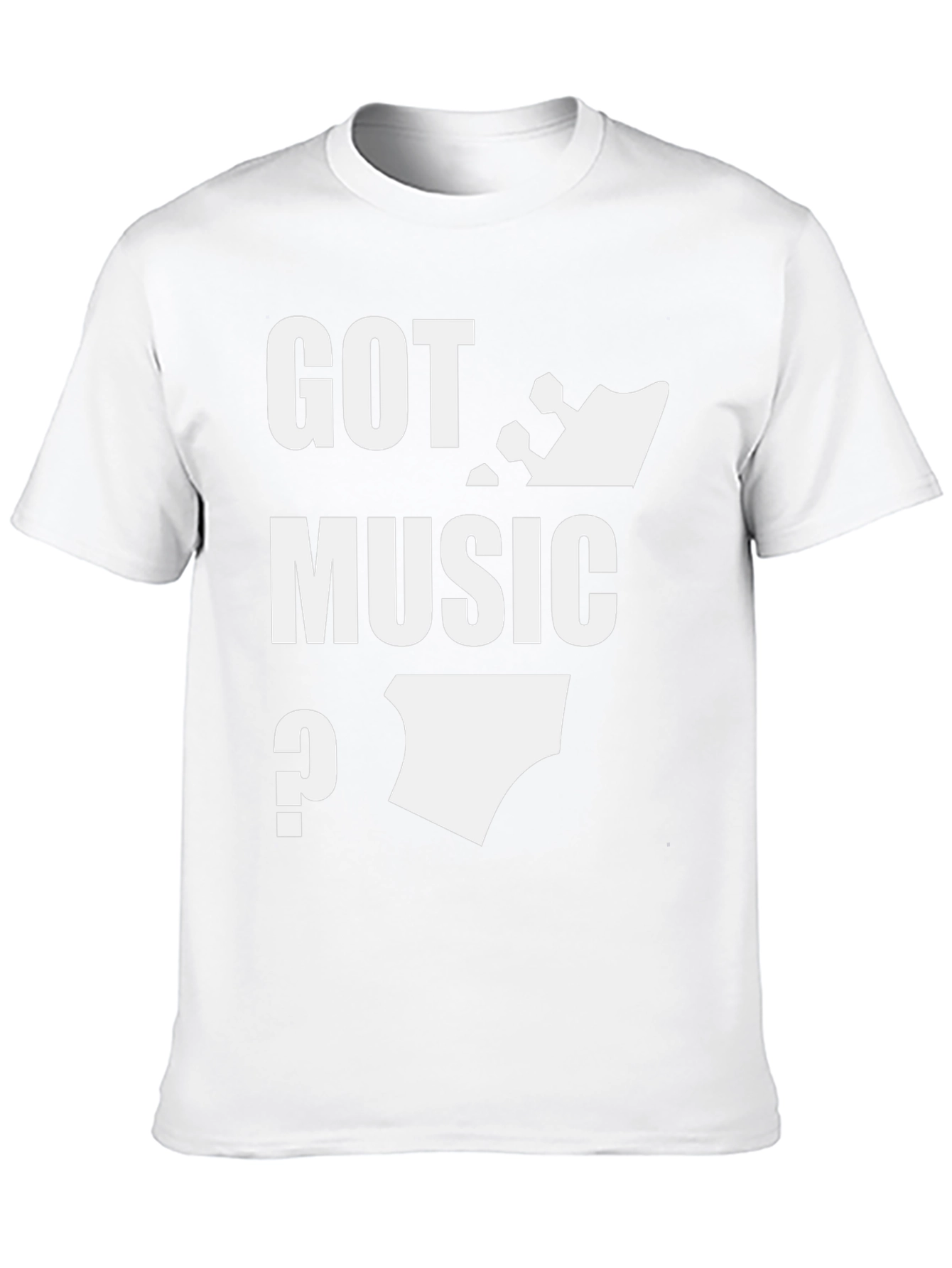 Got Music? Black T-Shirt Graphic Tee