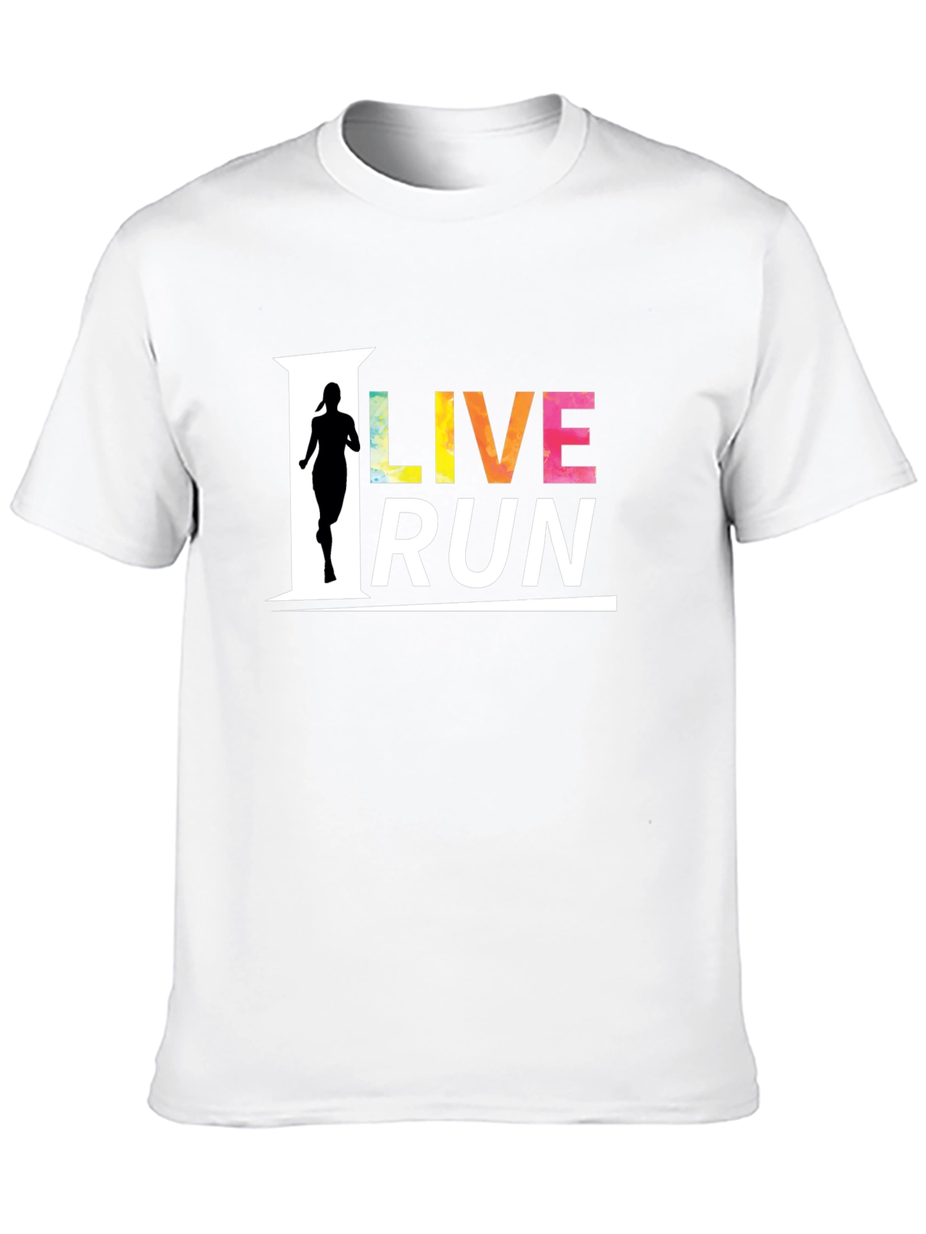 Live Run Graphic Tee - Activewear T-Shirt