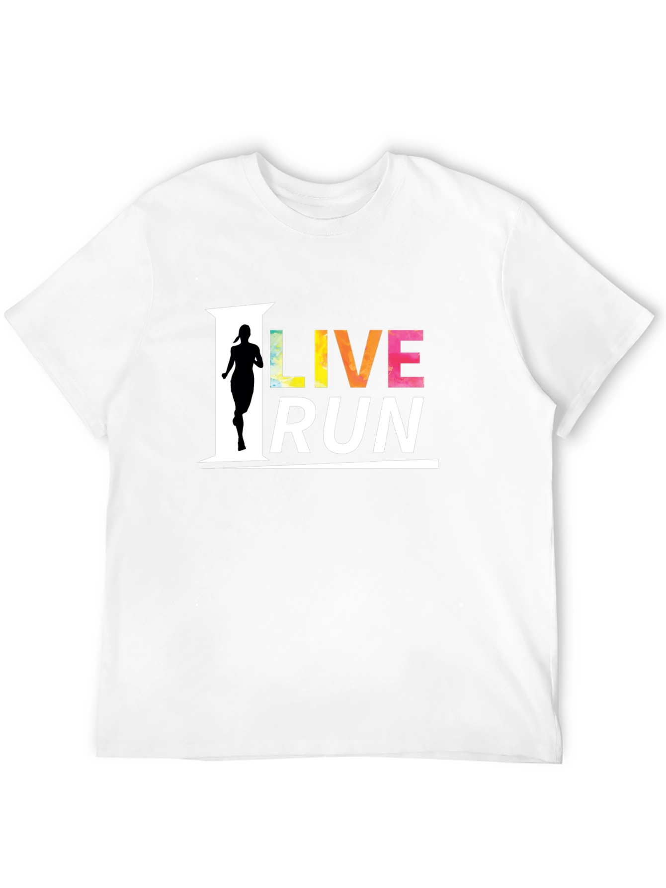 Live Run Graphic Tee - Activewear T-Shirt