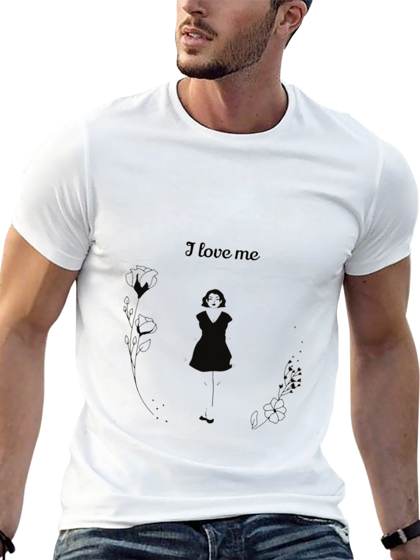 I Love Me Black Graphic Tee