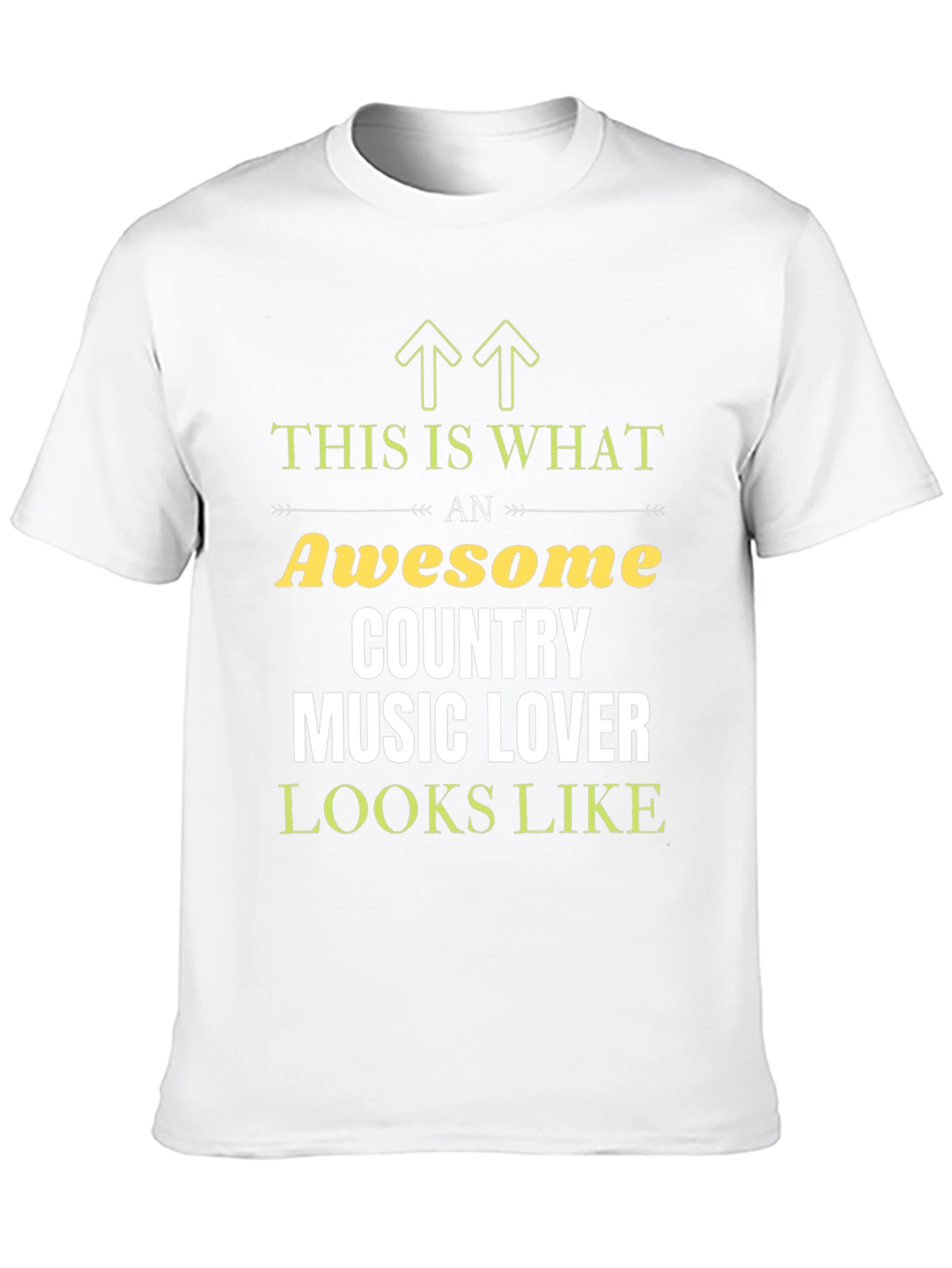 Awesome Country Music Lover T-Shirt