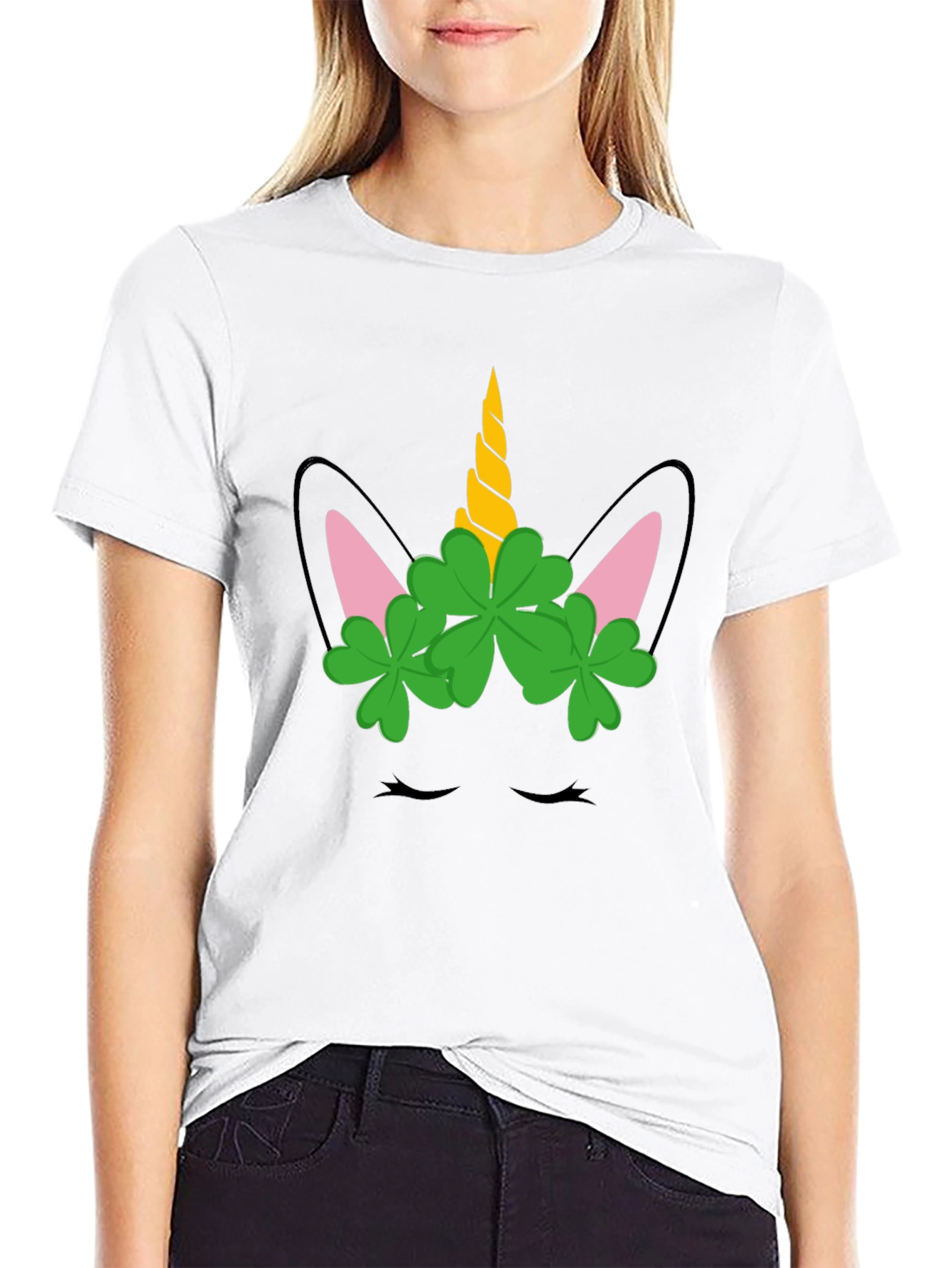 Lucky Unicorn St. Patricks Day T-Shirt