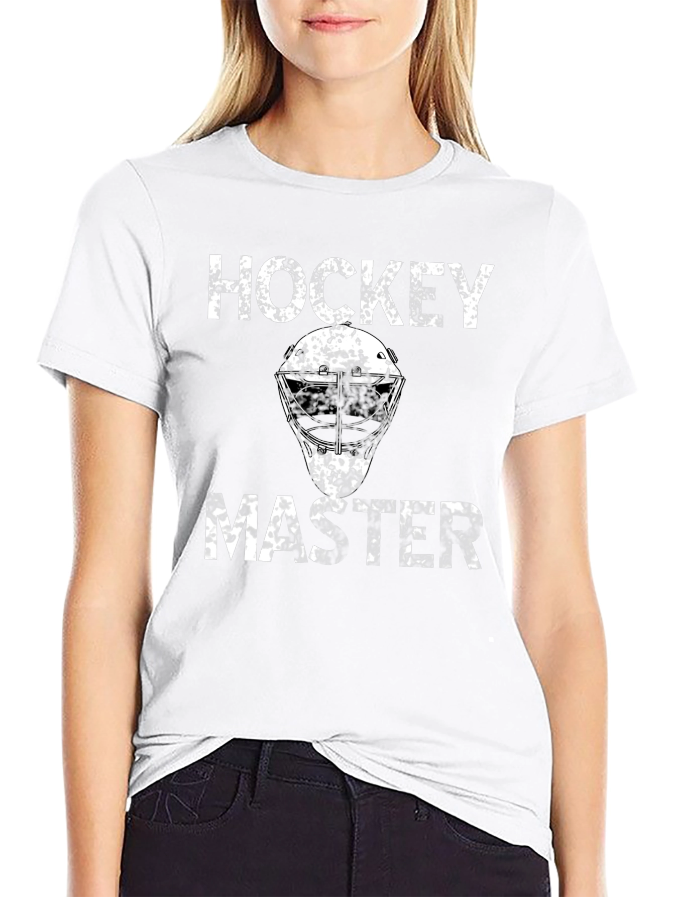 Hockey Master Graphic Tee - Black