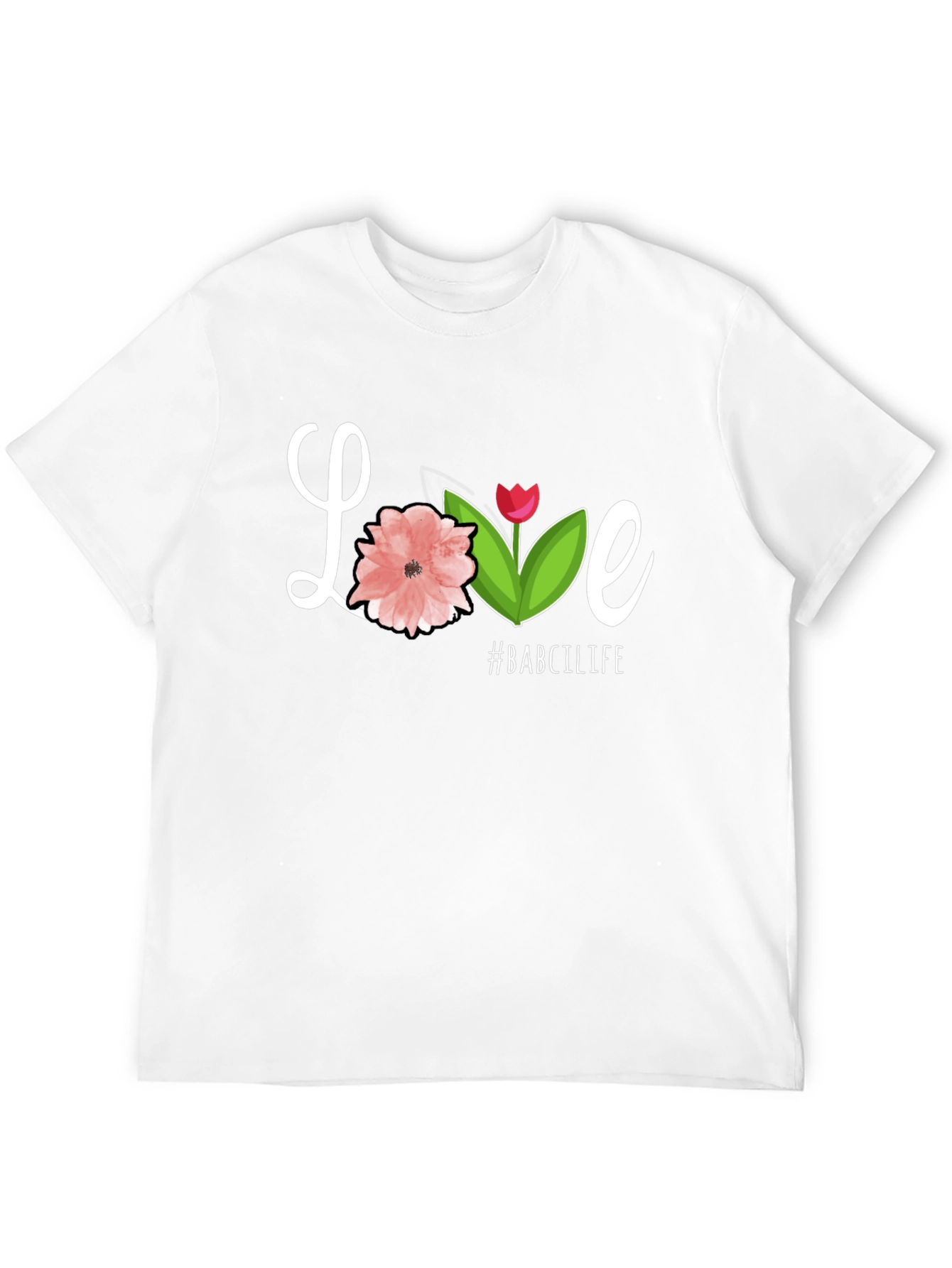 Love #BABCILIFE Black Graphic Tee
