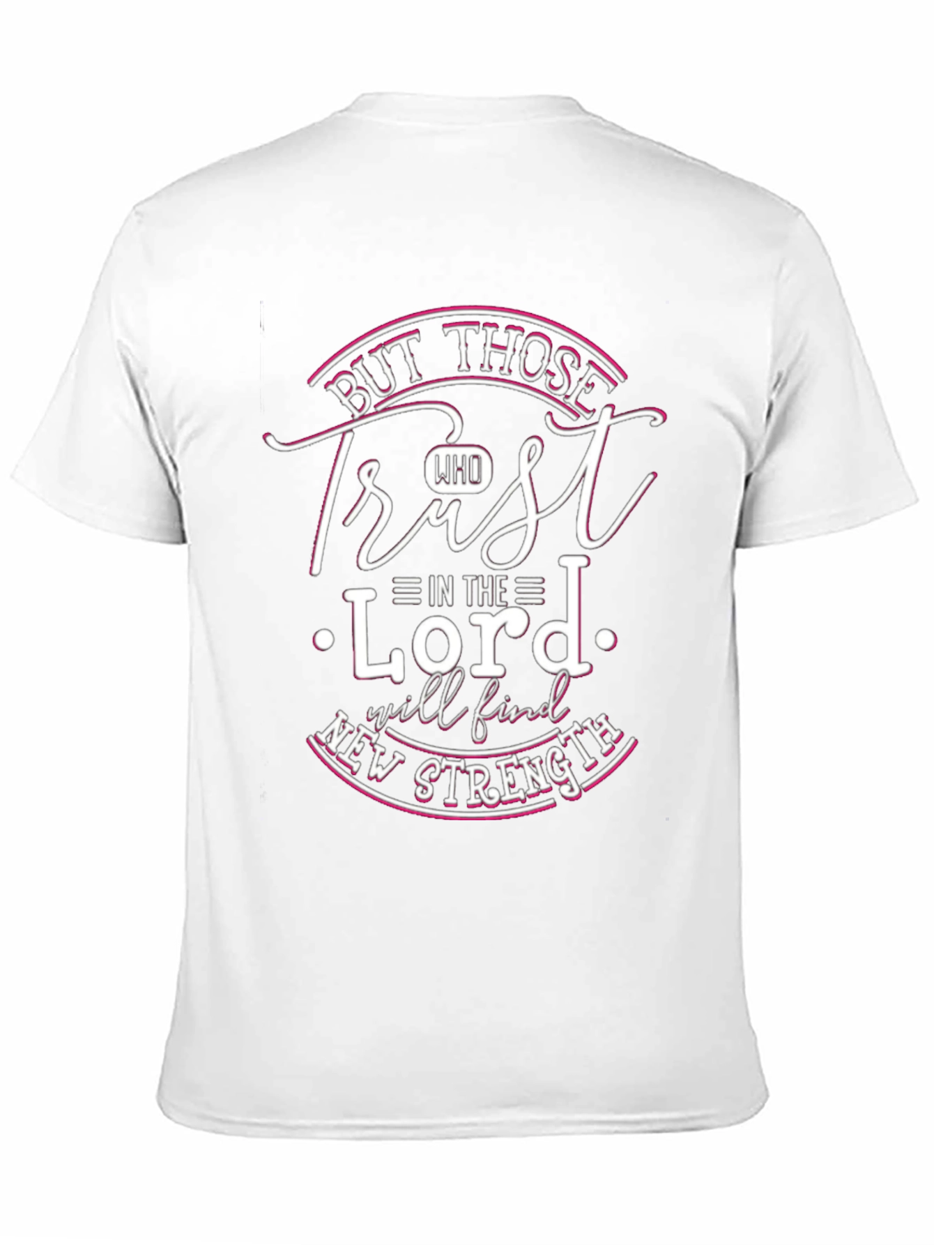 Trust in the Lord Black Graphic Tee
