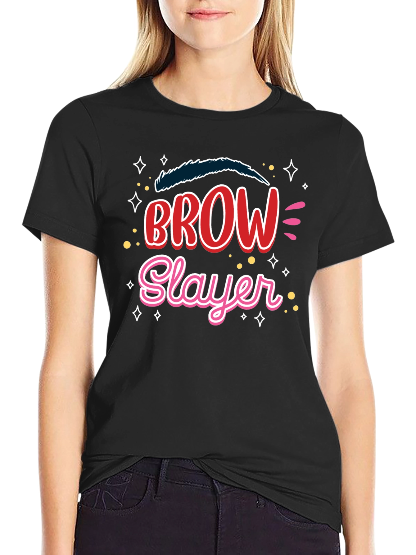 Brow Slayer Graphic Tee