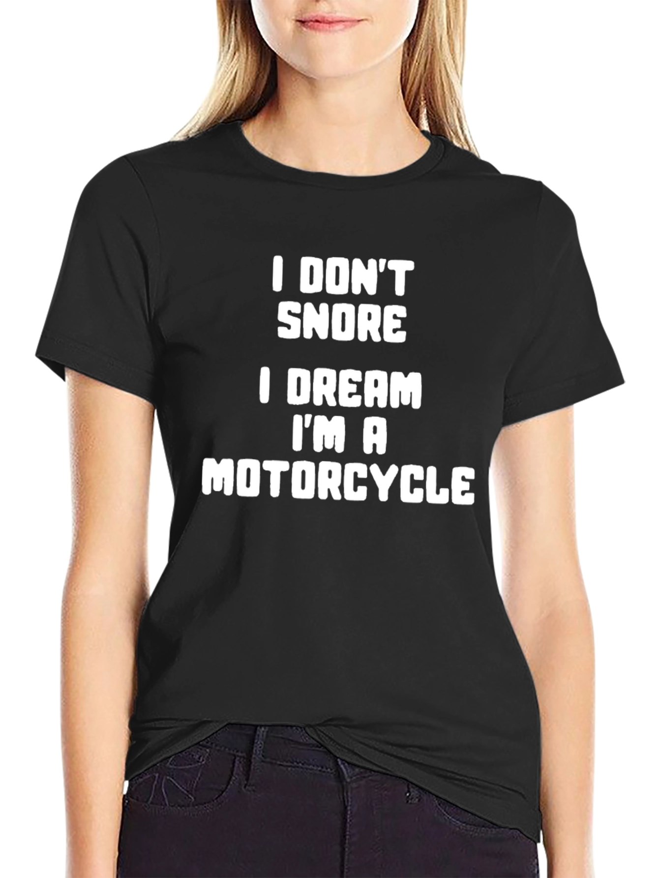 I Dream Im a Motorcycle Graphic Tee