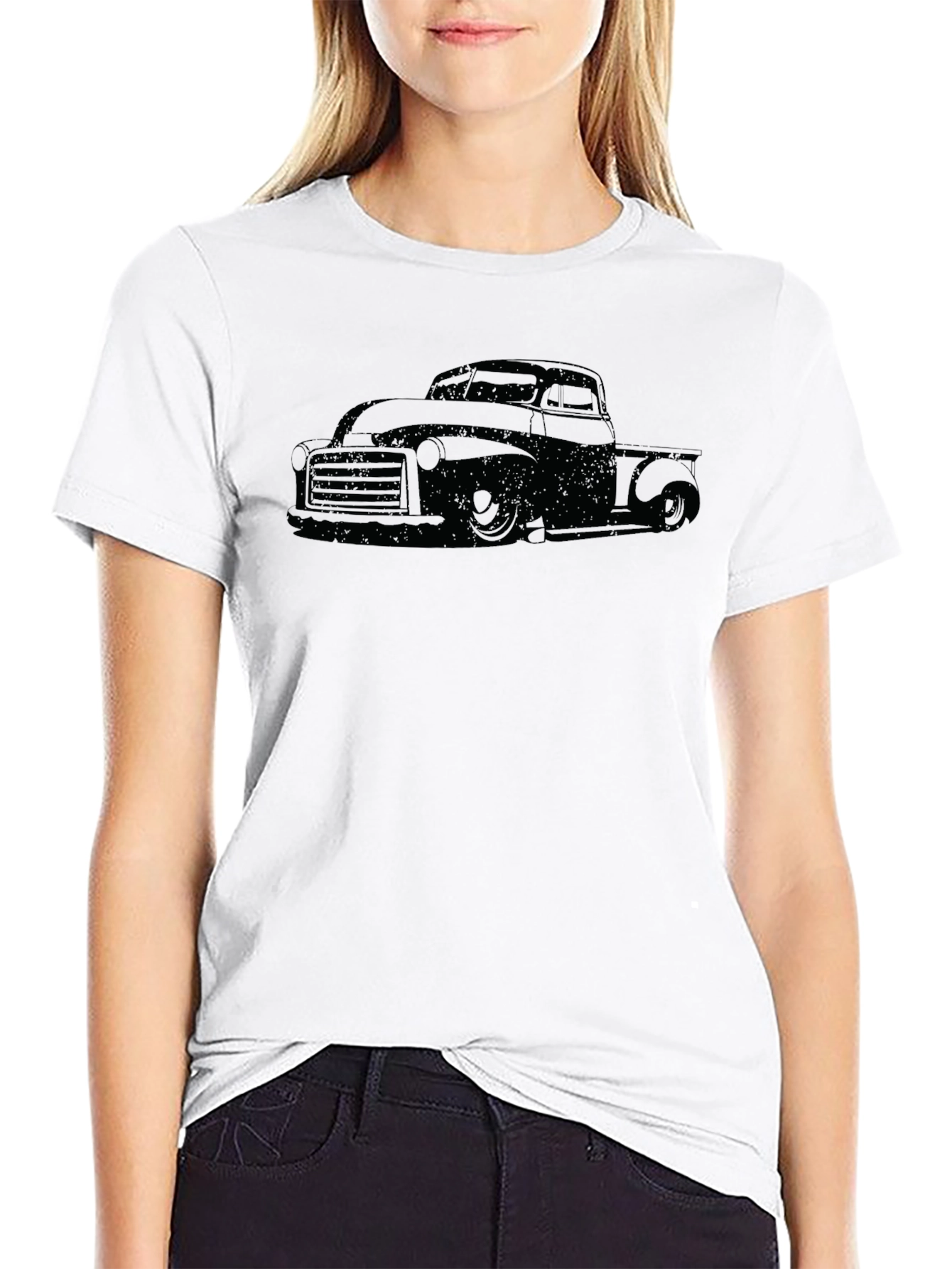 Classic Truck Graphic Tee - Black