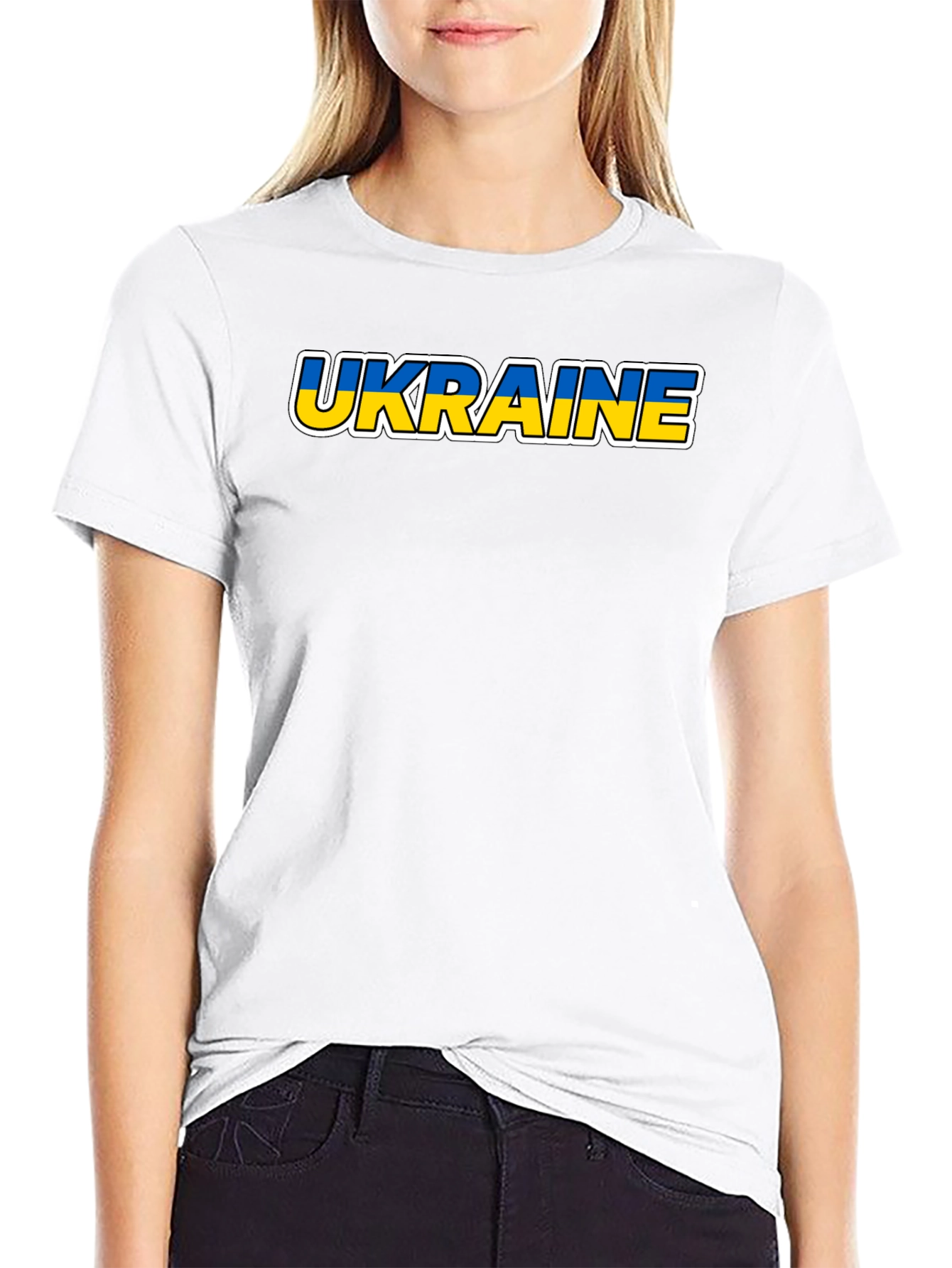 Ukraine Pride T-Shirt - Black Unisex Tee