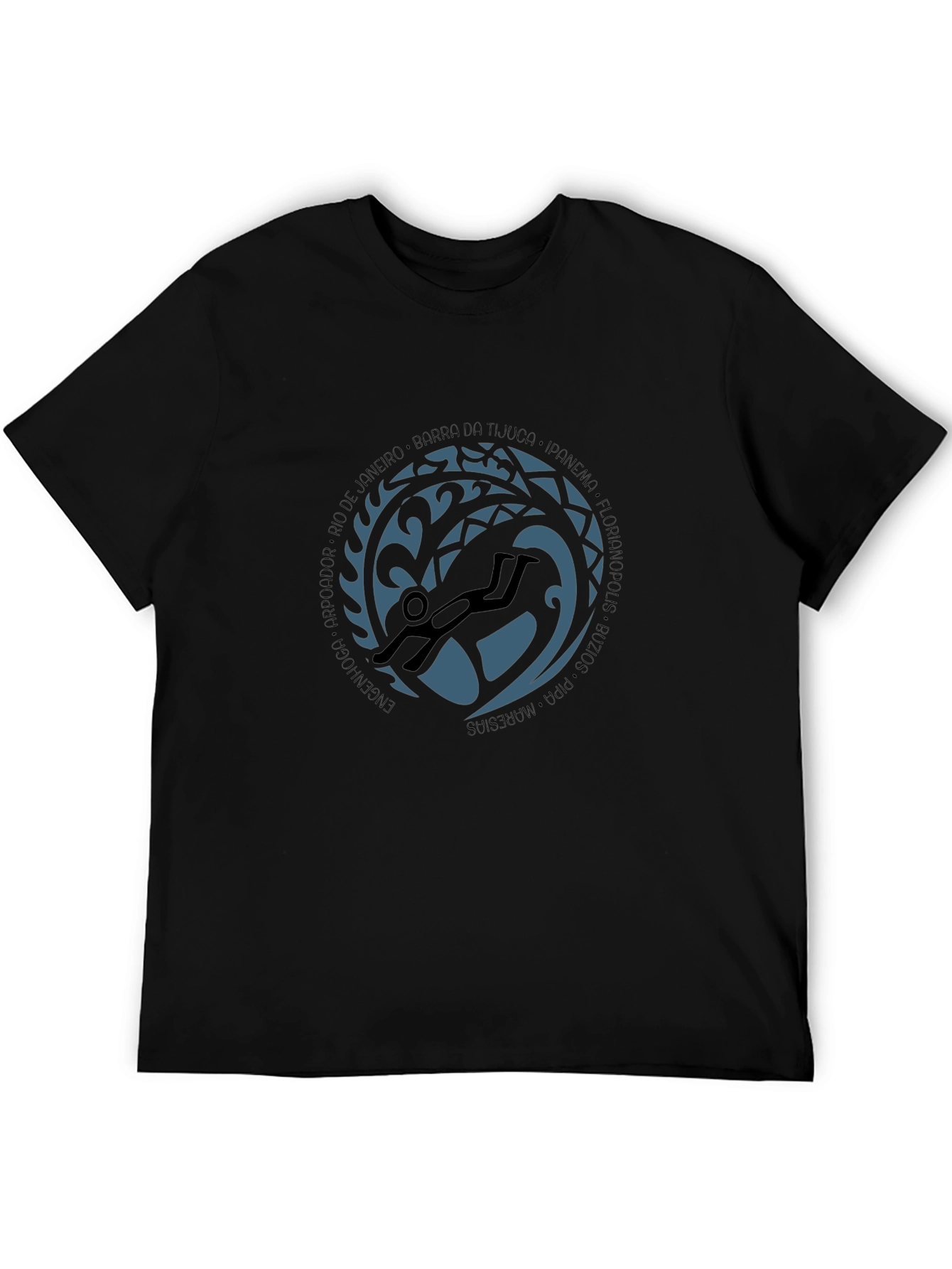 Diver Graphic Tee - Black T-Shirt