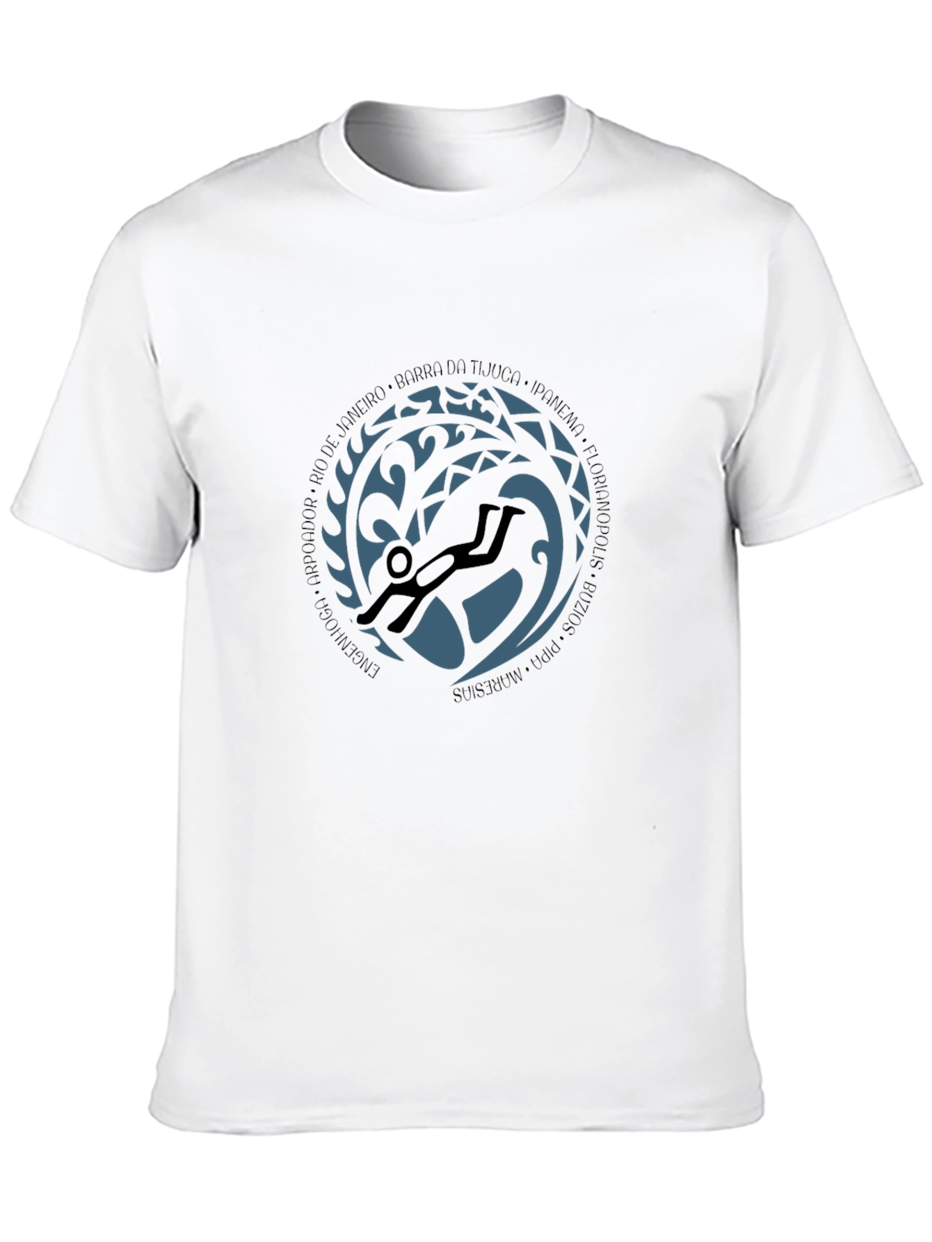 Diver Graphic Tee - Black T-Shirt