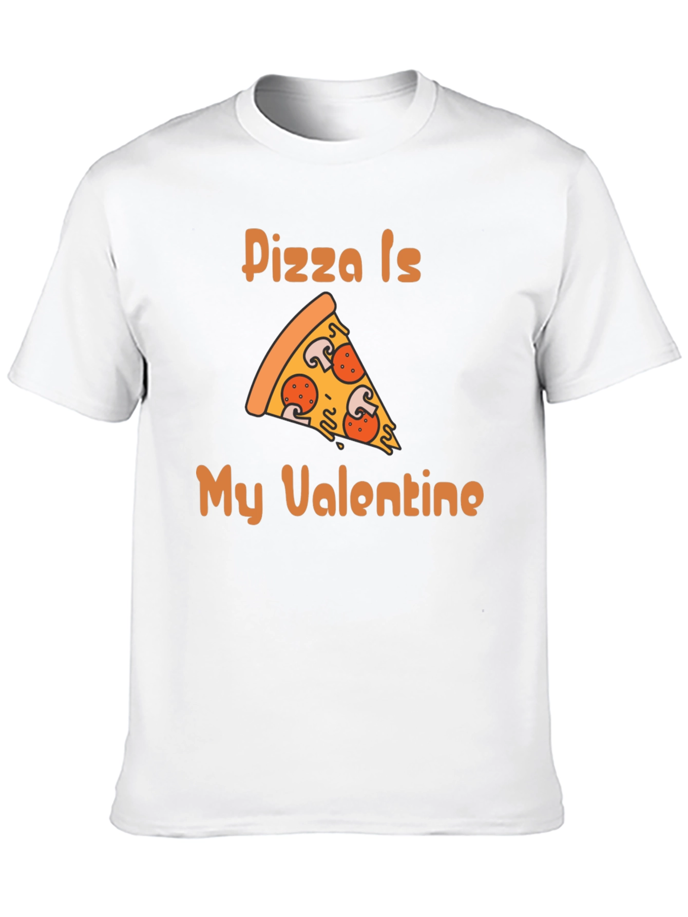 Pizza Is My Valentine Graphic T-Shirt