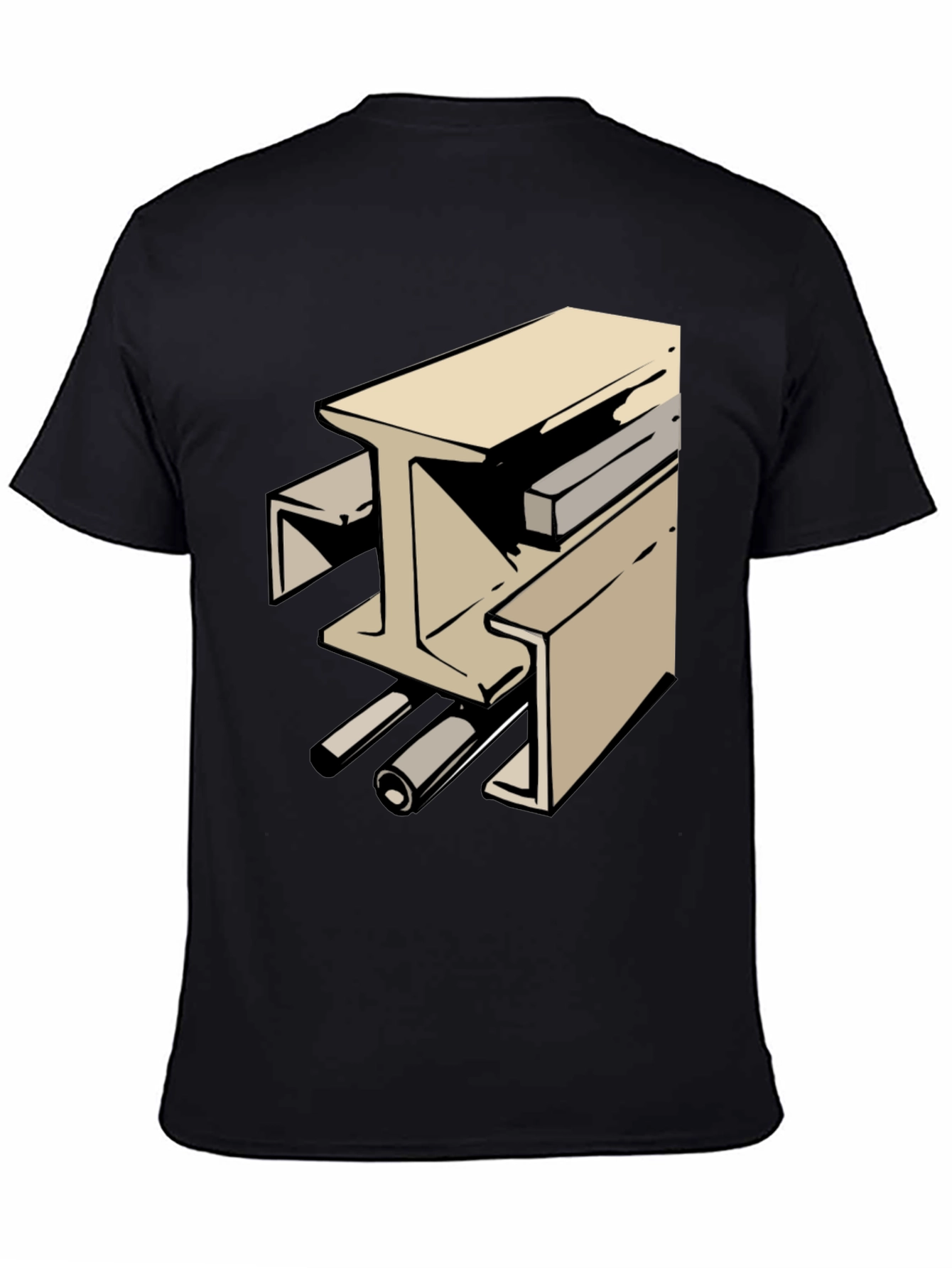 Construction Tee: Beam Graphic T-Shirt