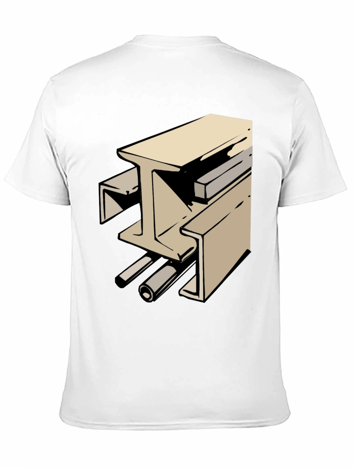 Construction Tee: Beam Graphic T-Shirt