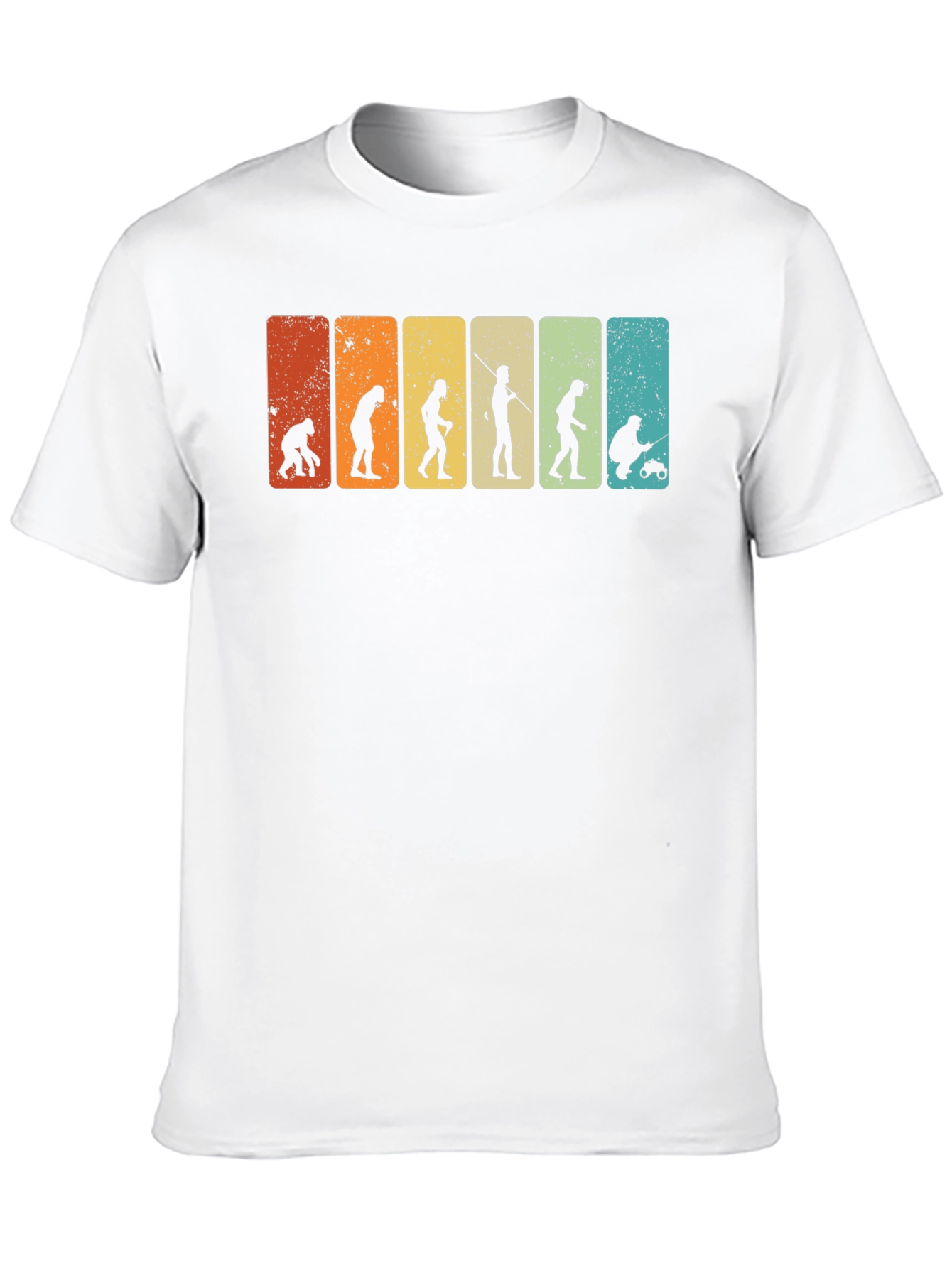 Evolution of Fishing T-Shirt | Mens Graphic Tee