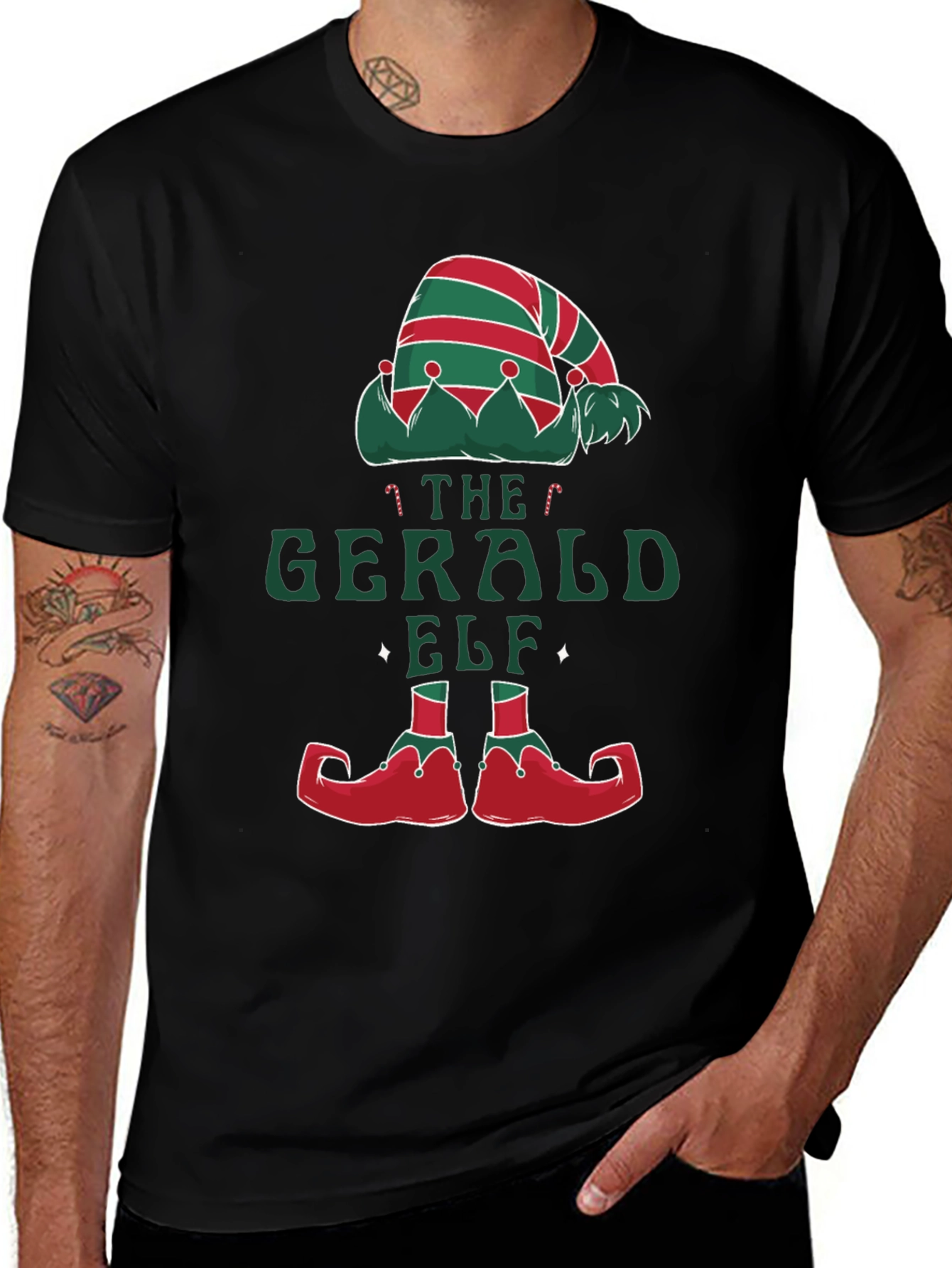 Gerald The Elf Christmas Holiday T-Shirt