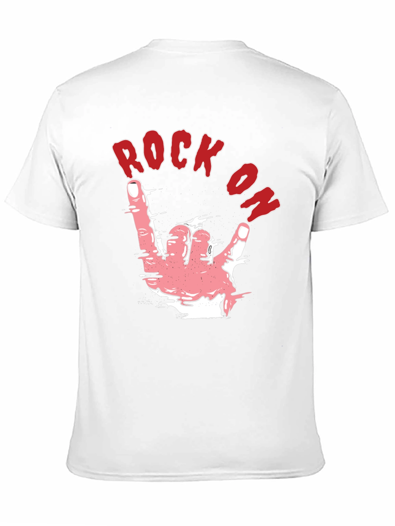 Rock On Graphic Tee - Black