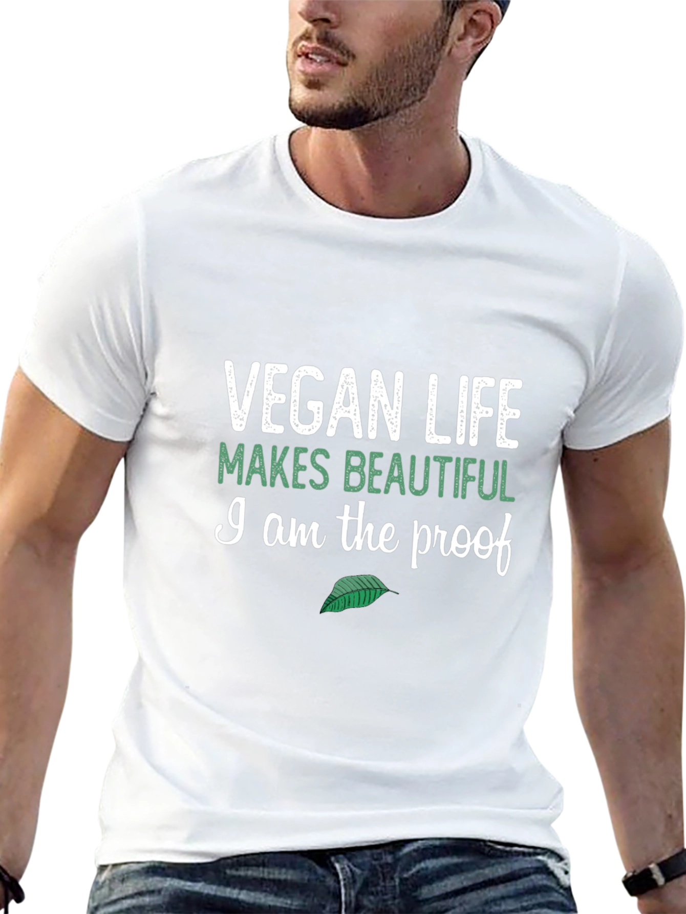 Vegan Life T-Shirt - Makes Beautiful