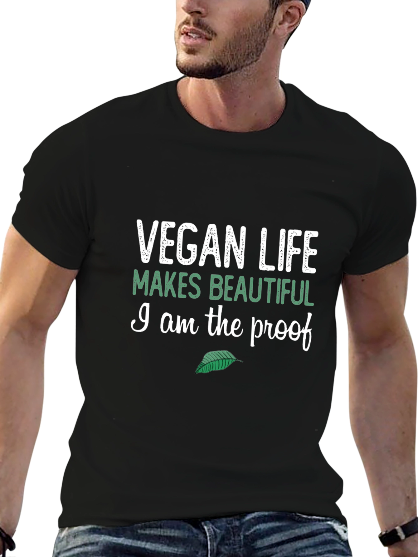 Vegan Life T-Shirt - Makes Beautiful