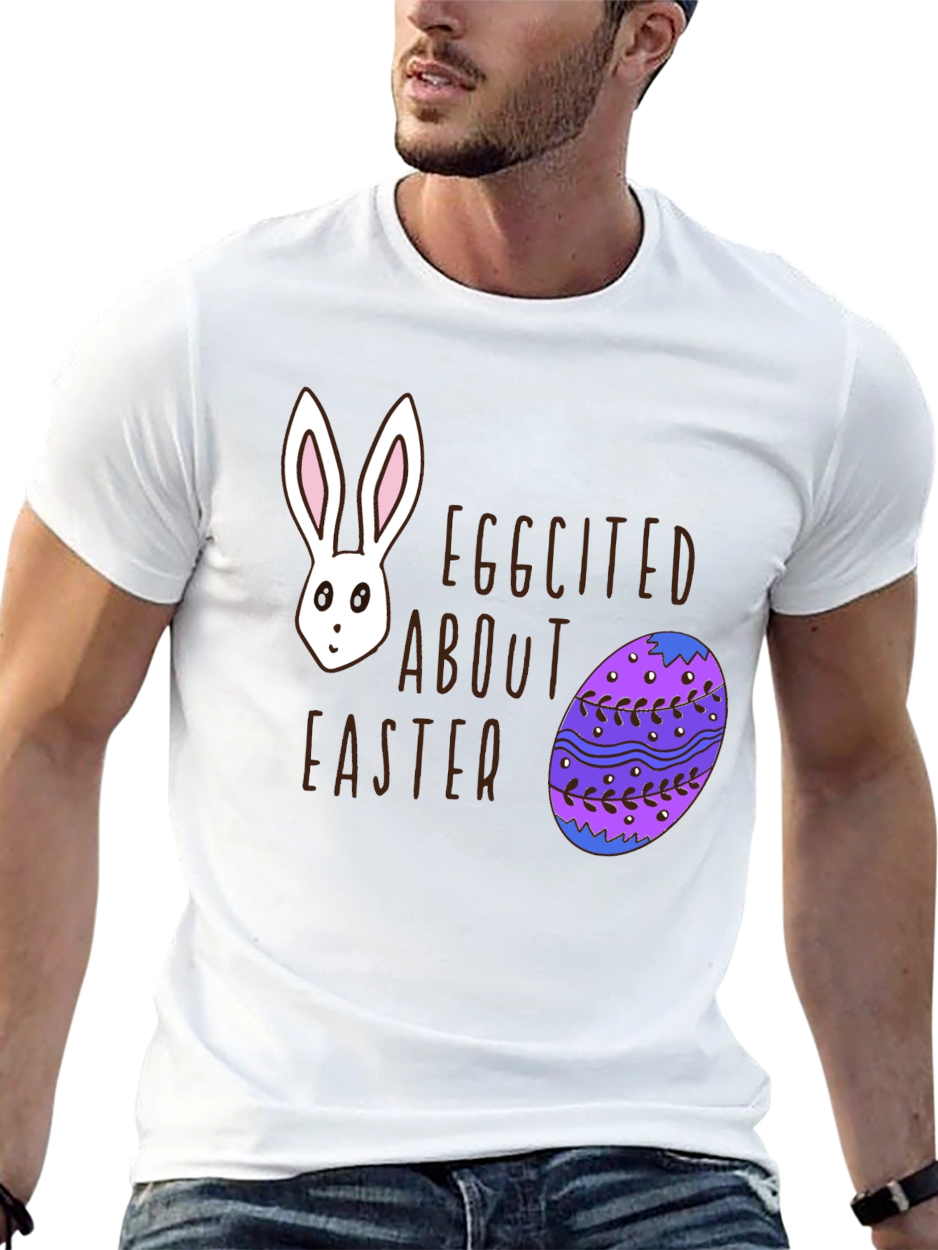 Eggcited About Easter T-Shirt