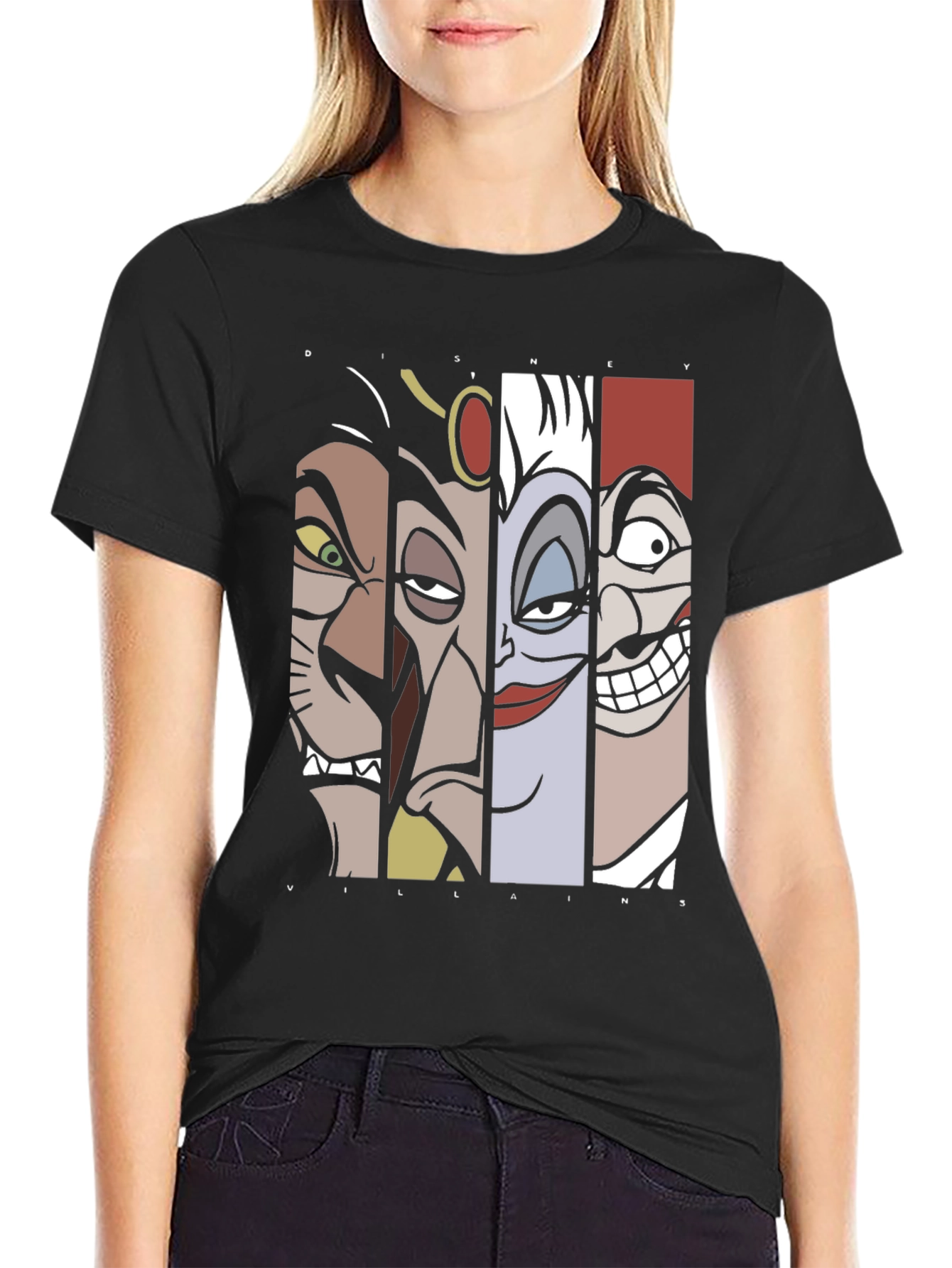 Disney Villains T-Shirt Graphic Print