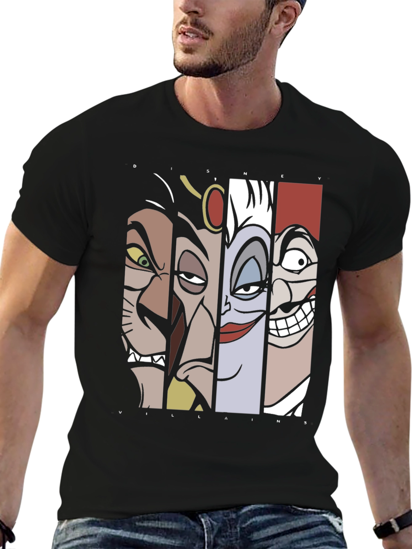 Disney Villains T-Shirt Graphic Print