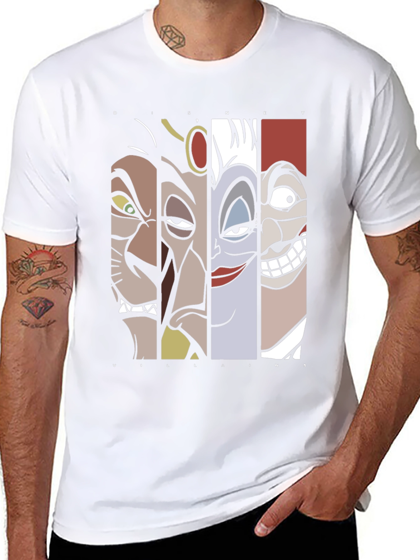 Disney Villains T-Shirt Graphic Print