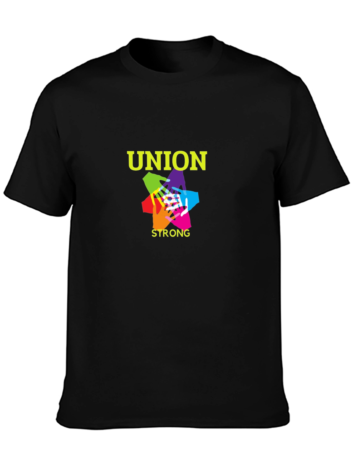 Union Strong Graphic T-Shirt - Black