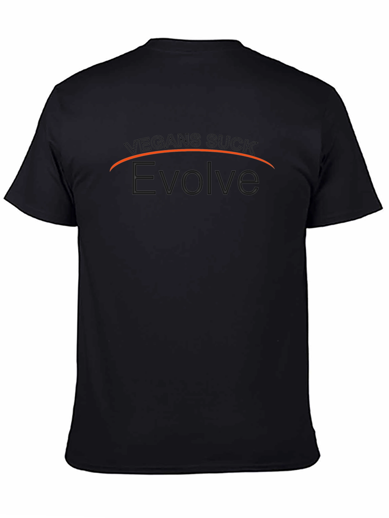 Evolve Anti-Vegan Slogan Graphic Tee
