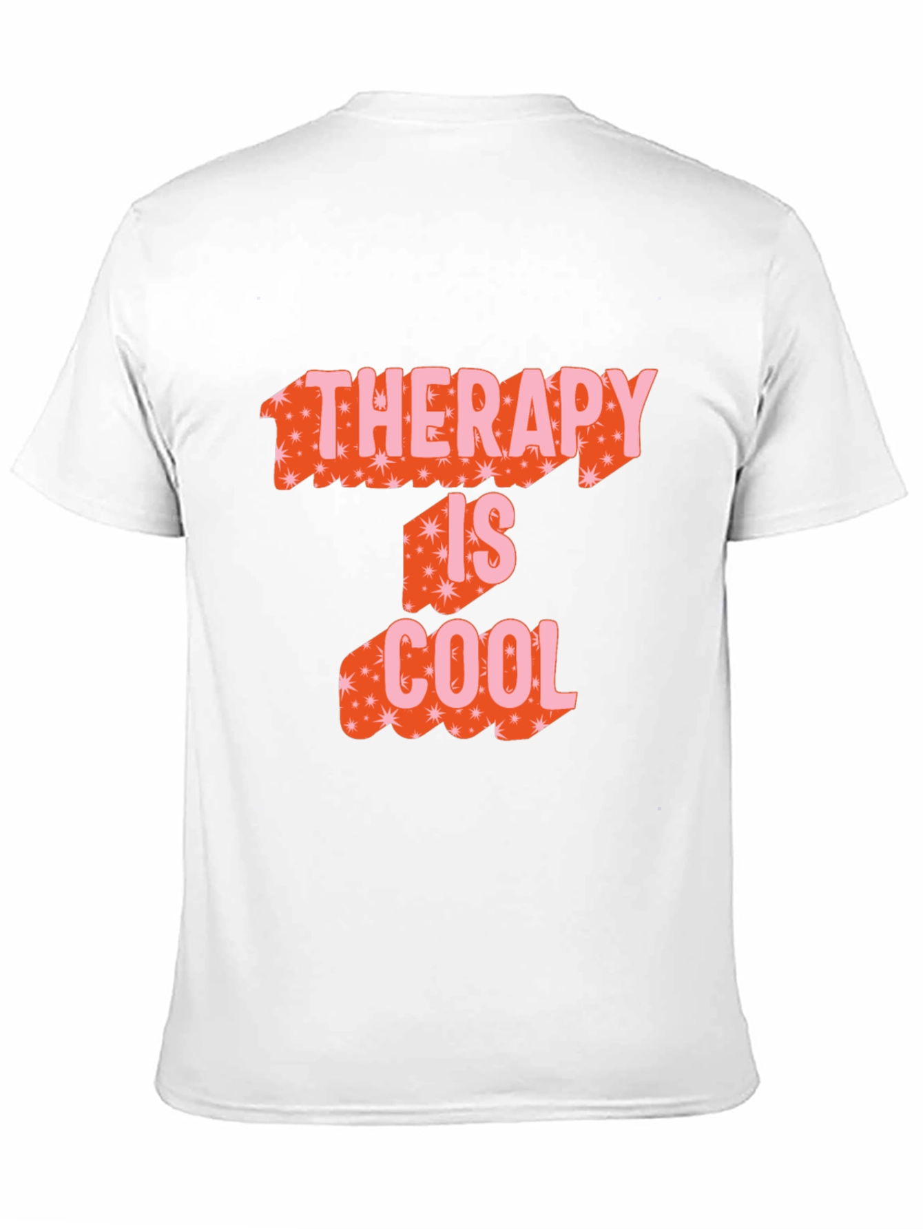 Therapy is Cool Graphic Tee - Trendy Black T-Shirt