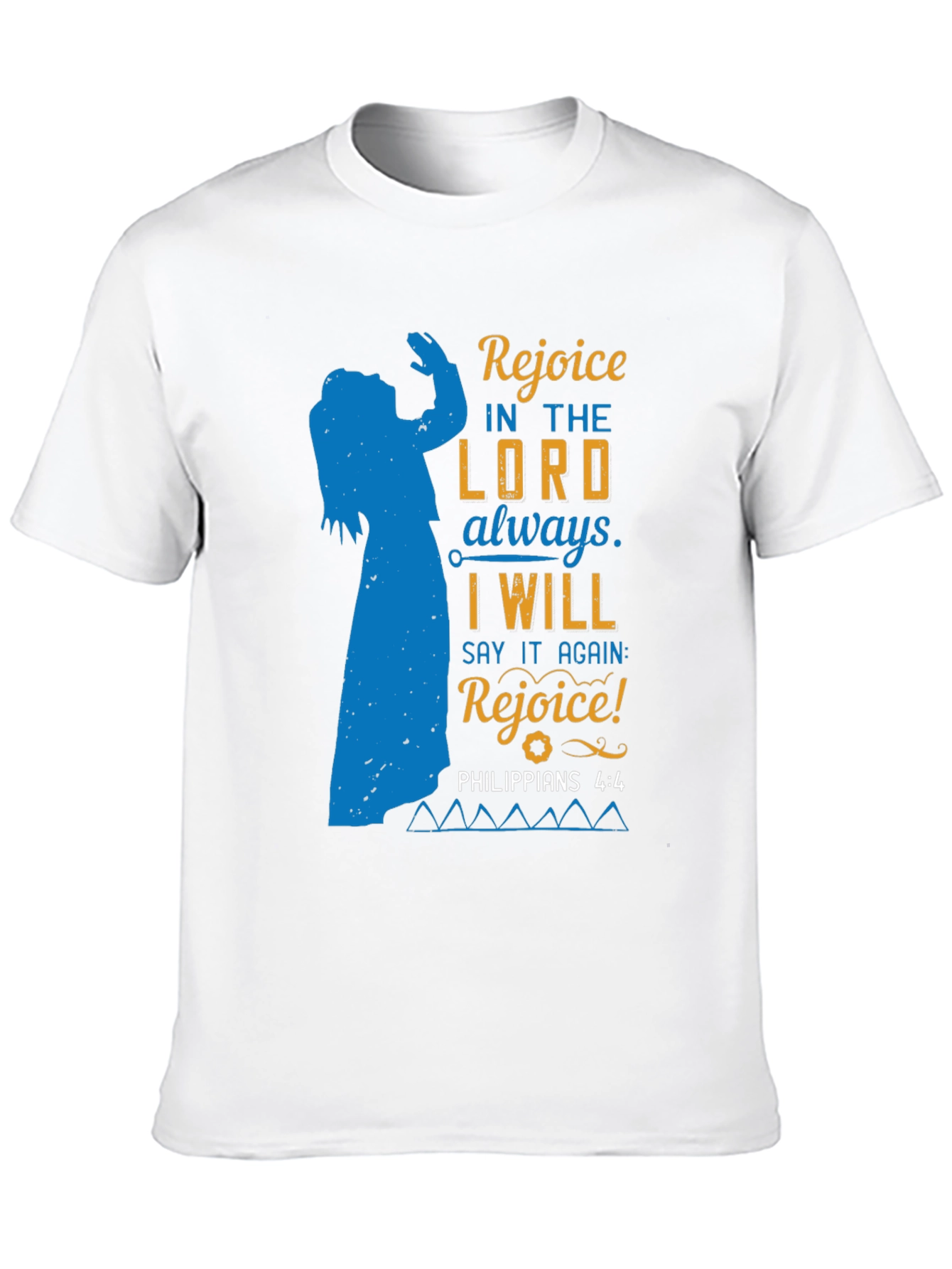 Religious T-Shirt: Rejoice in the Lord Always