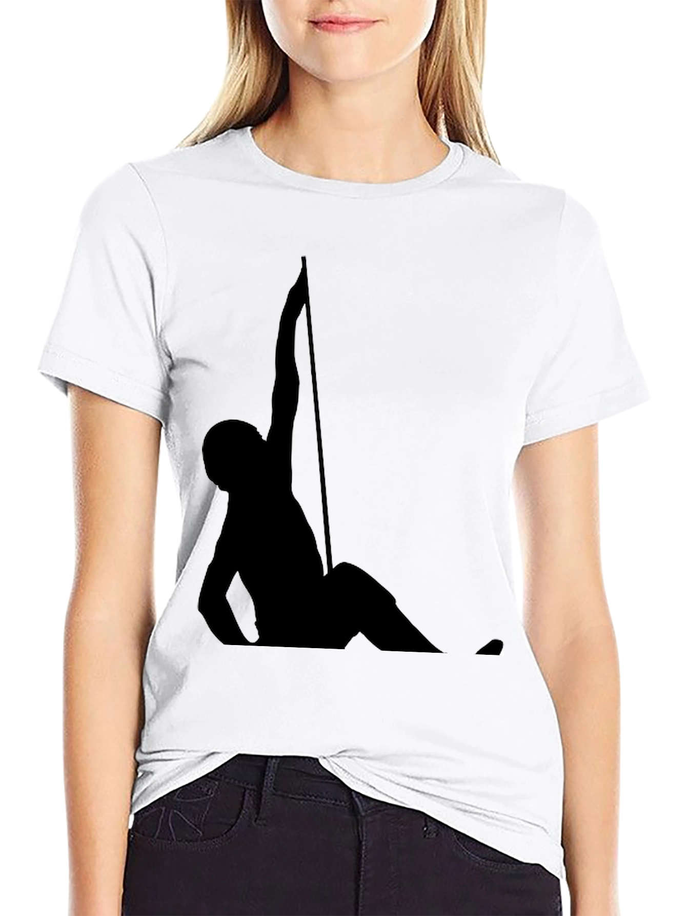 Silhouette Climber Black T-Shirt