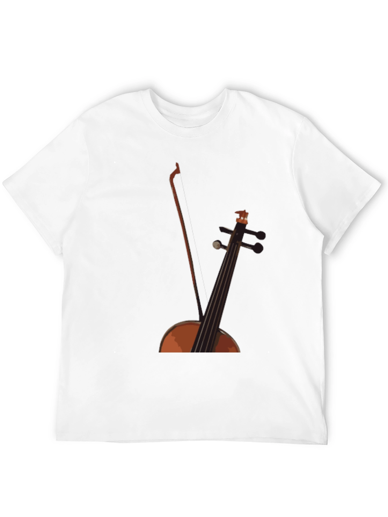 Cello Graphic Black Tee - Musicians Style