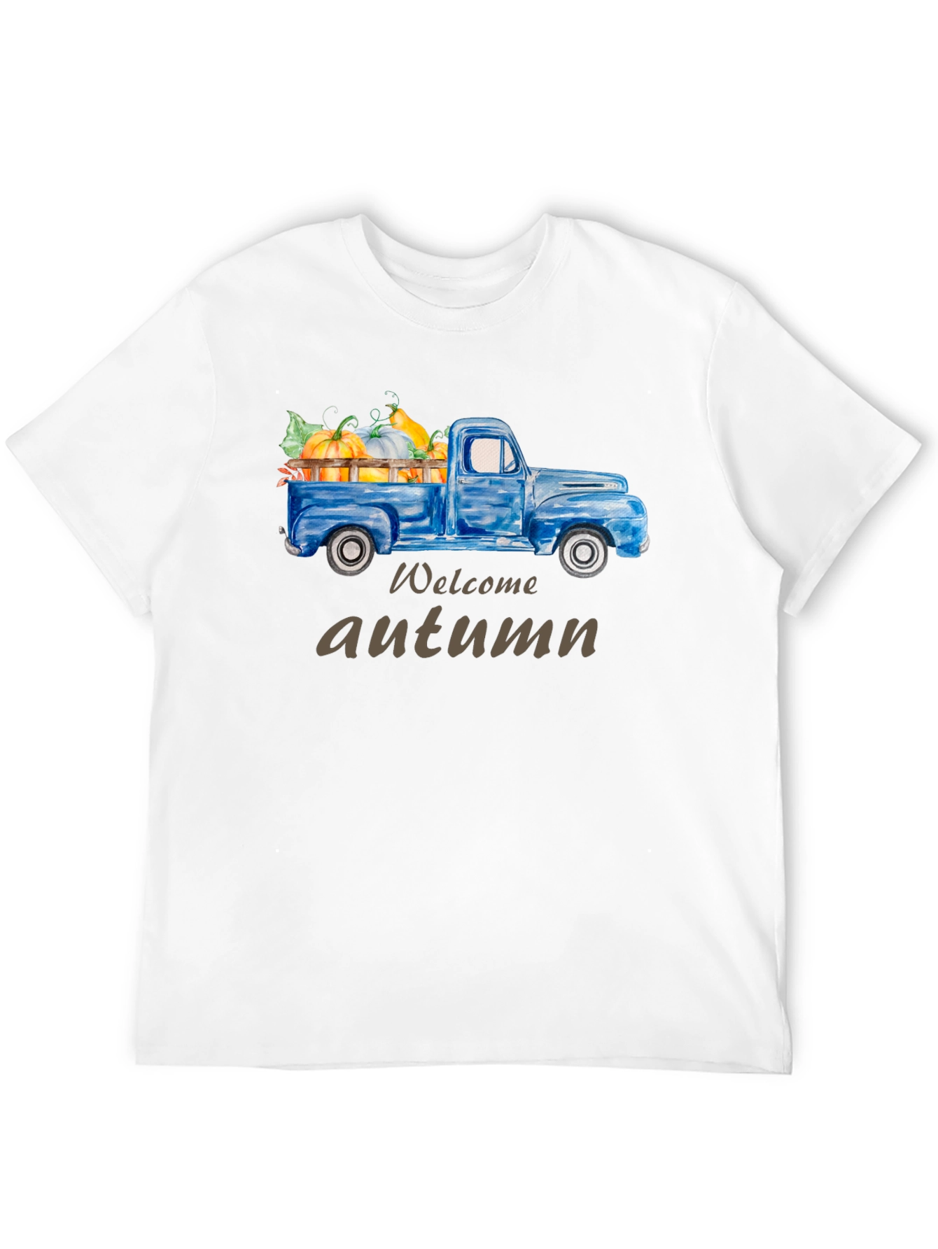 Welcome Autumn Truck Graphic Tee