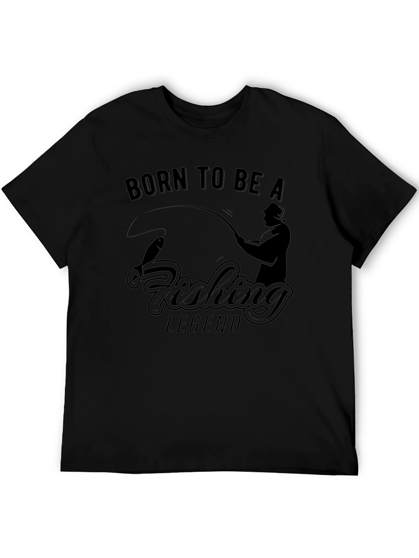 Born To Be A Fishing Legend Graphic Tee