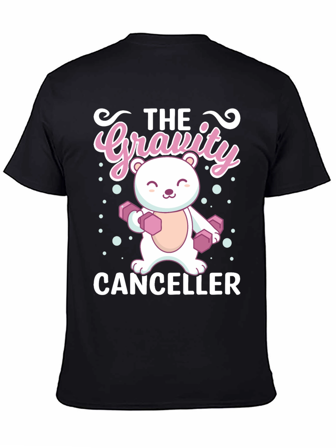 Gravity Canceller Bear Lifting T-Shirt