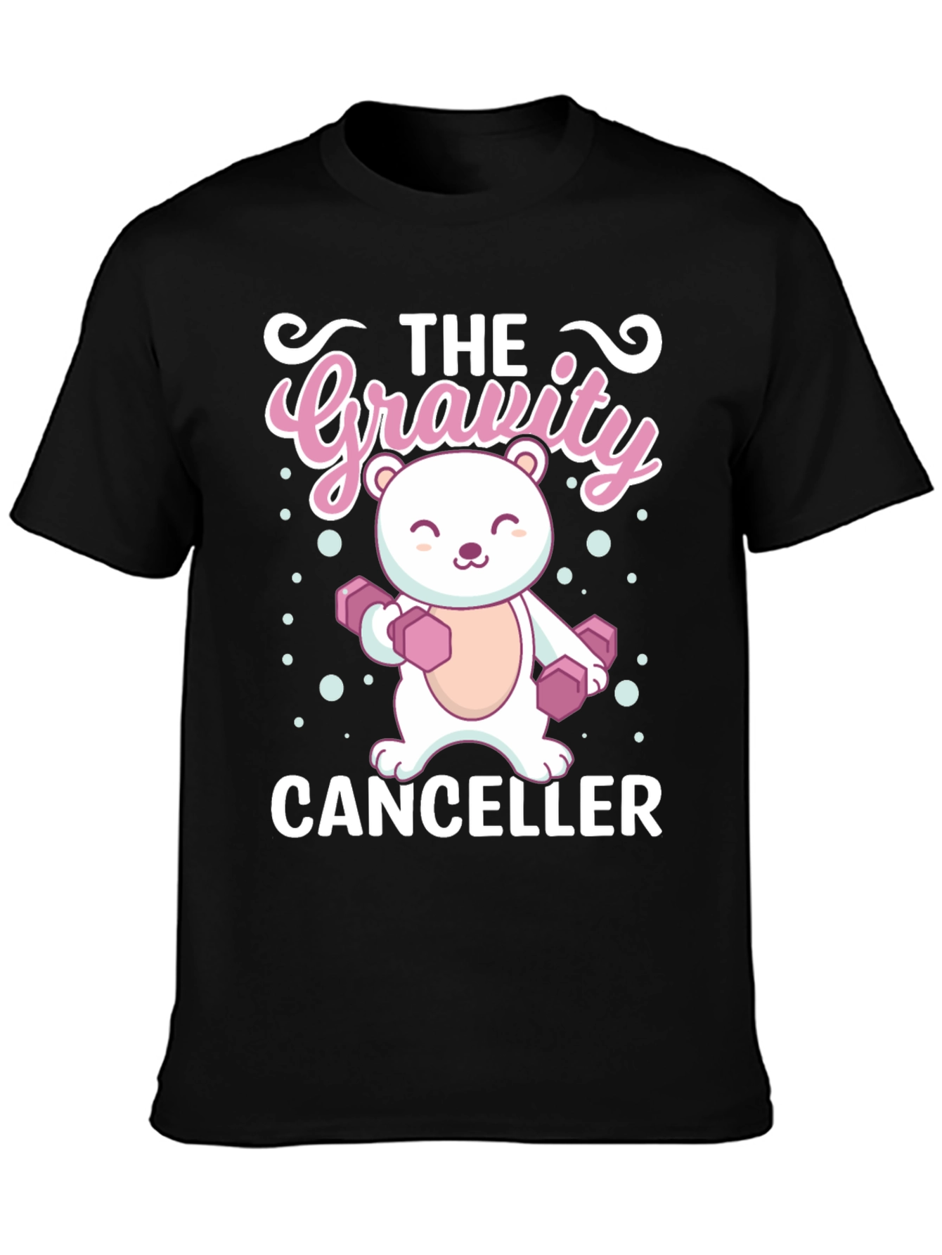 Gravity Canceller Bear Lifting T-Shirt